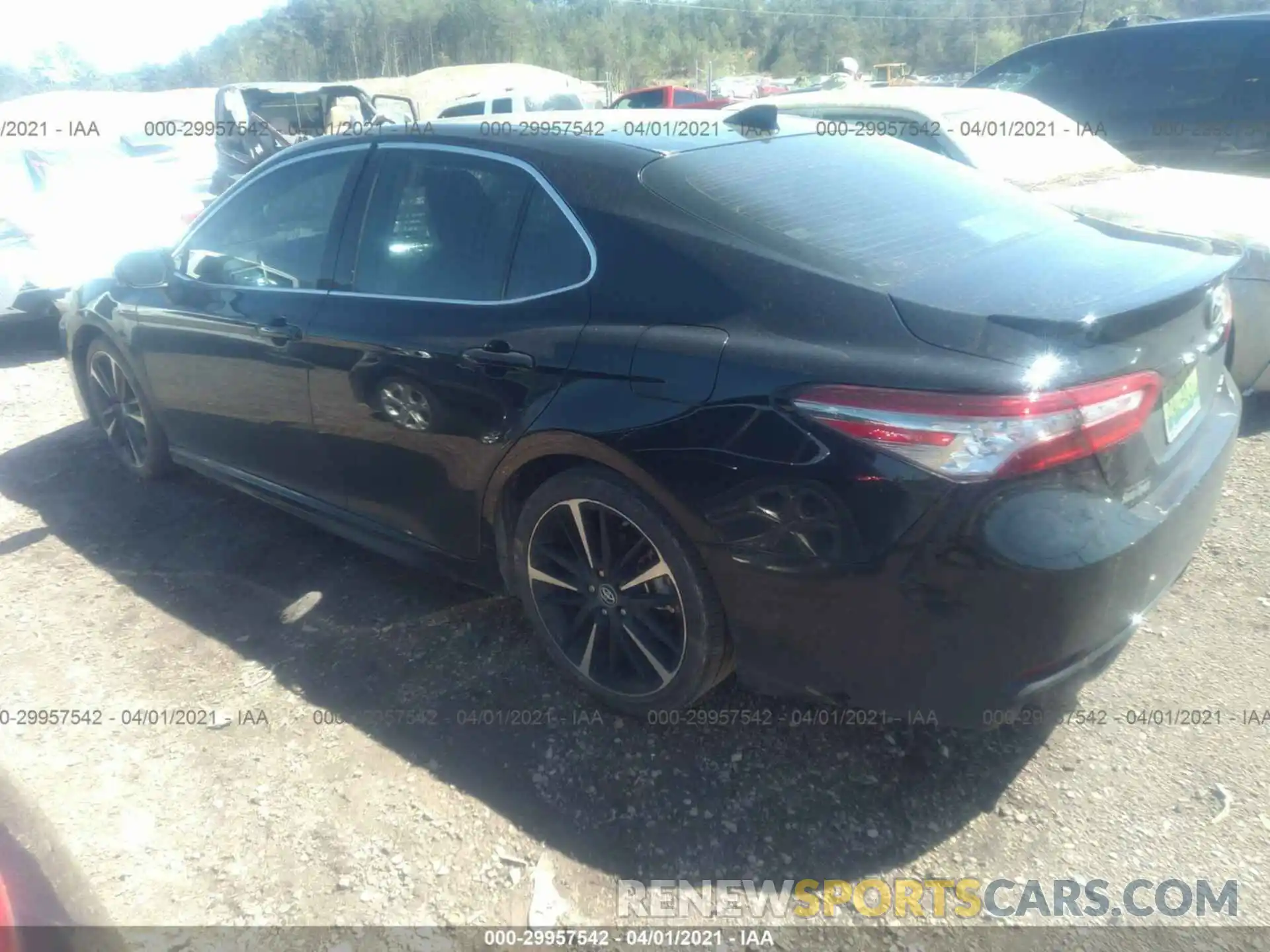 3 Photograph of a damaged car 4T1BZ1HK7KU033045 TOYOTA CAMRY 2019