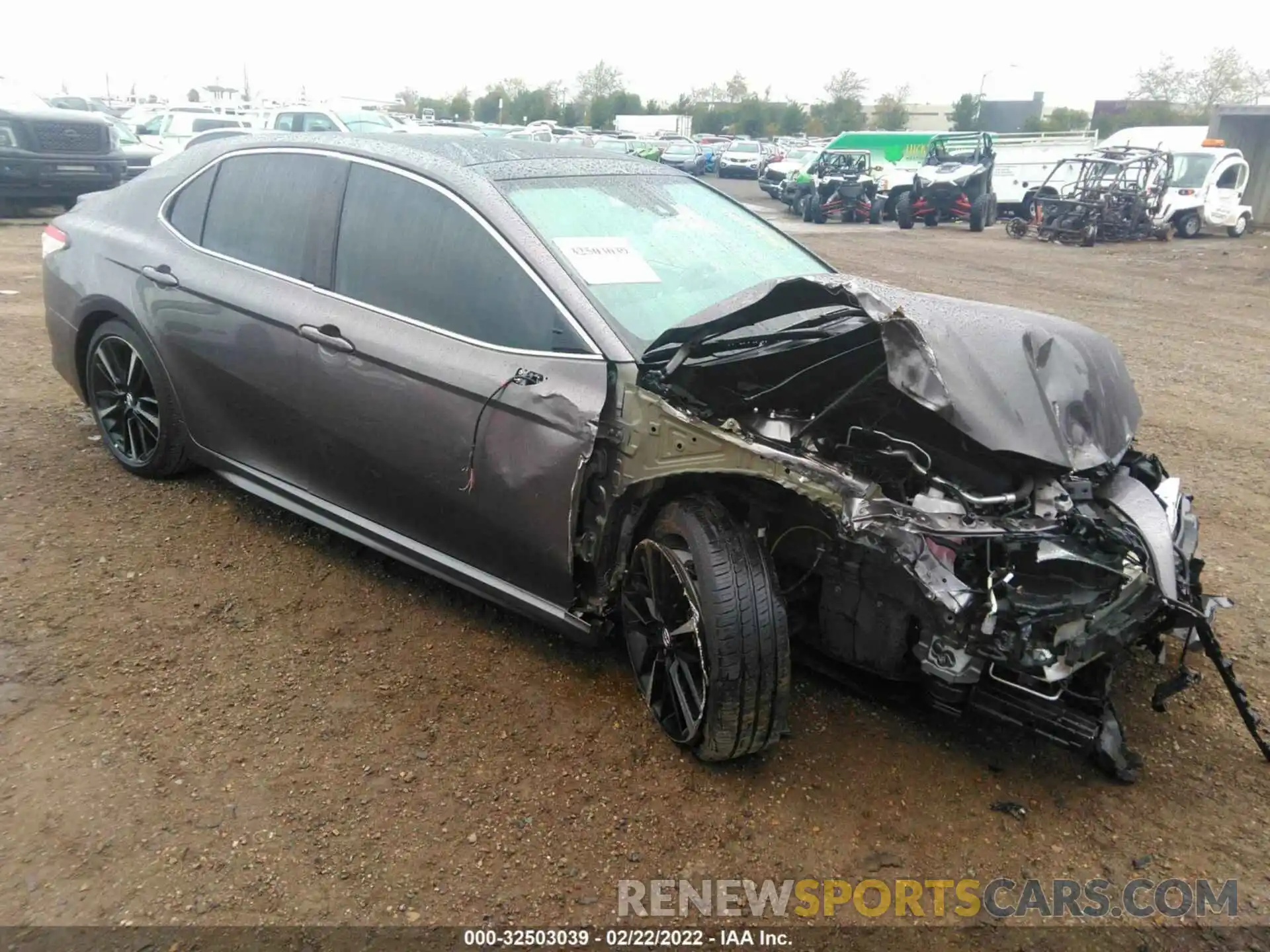 1 Photograph of a damaged car 4T1BZ1HK7KU508774 TOYOTA CAMRY 2019