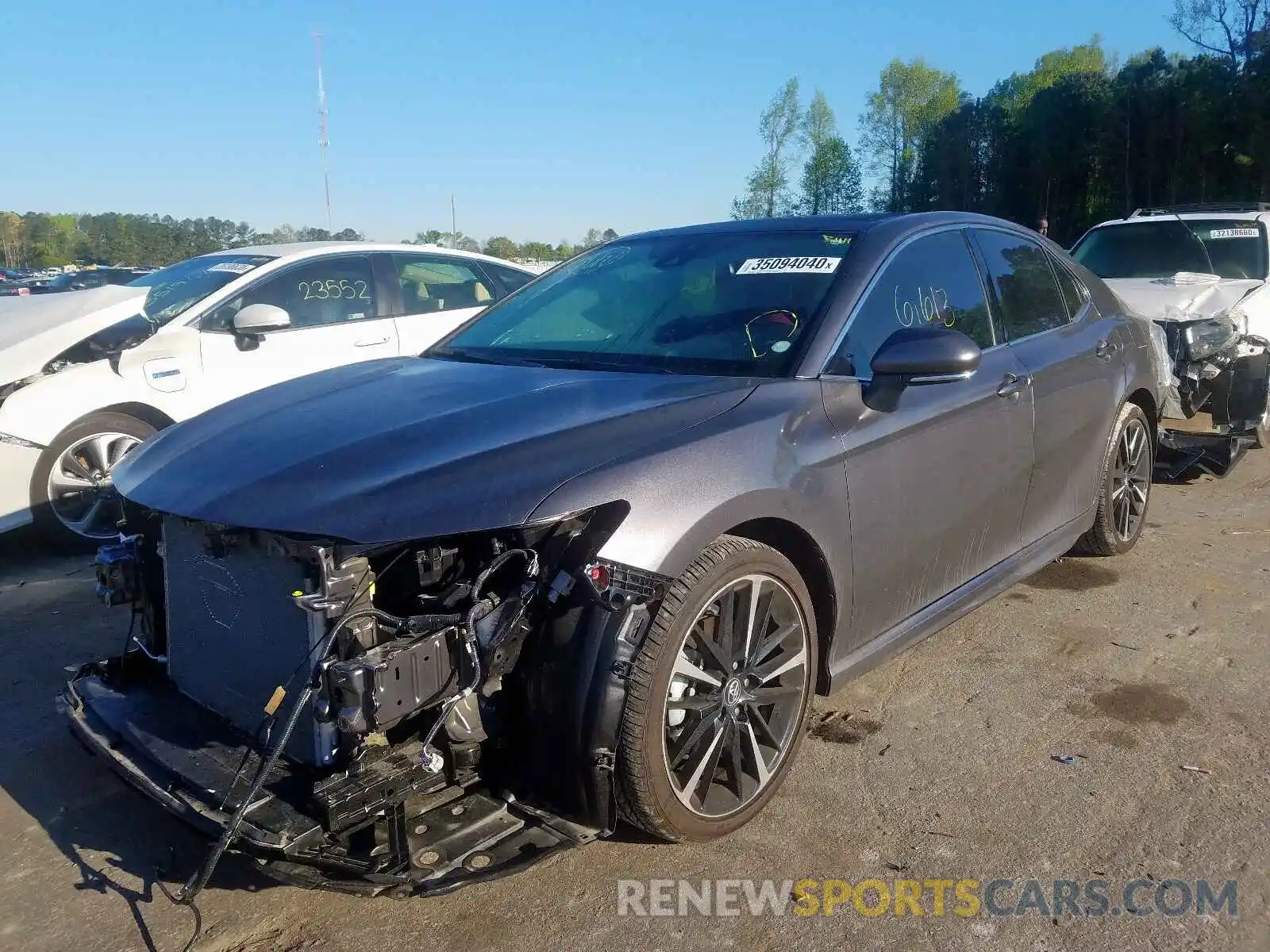 2 Photograph of a damaged car 4T1BZ1HK7KU509438 TOYOTA CAMRY 2019