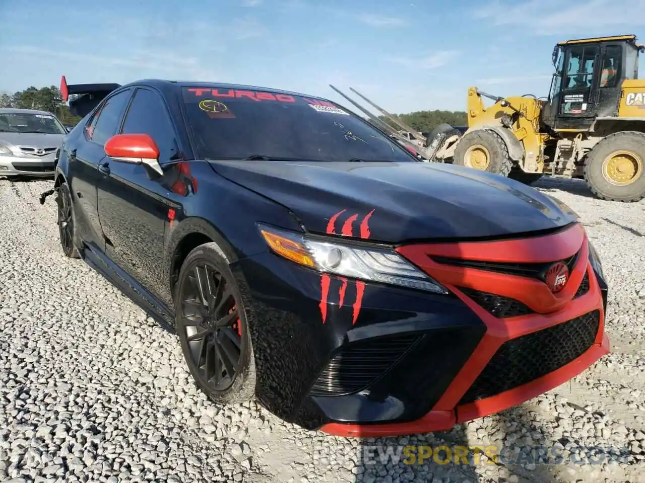 1 Photograph of a damaged car 4T1BZ1HK7KU509522 TOYOTA CAMRY 2019