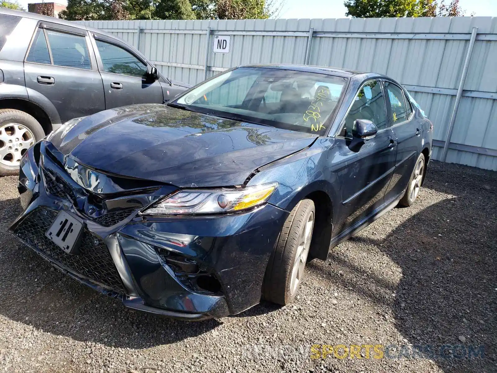 2 Фотография поврежденного автомобиля 4T1BZ1HK7KU509861 TOYOTA CAMRY 2019