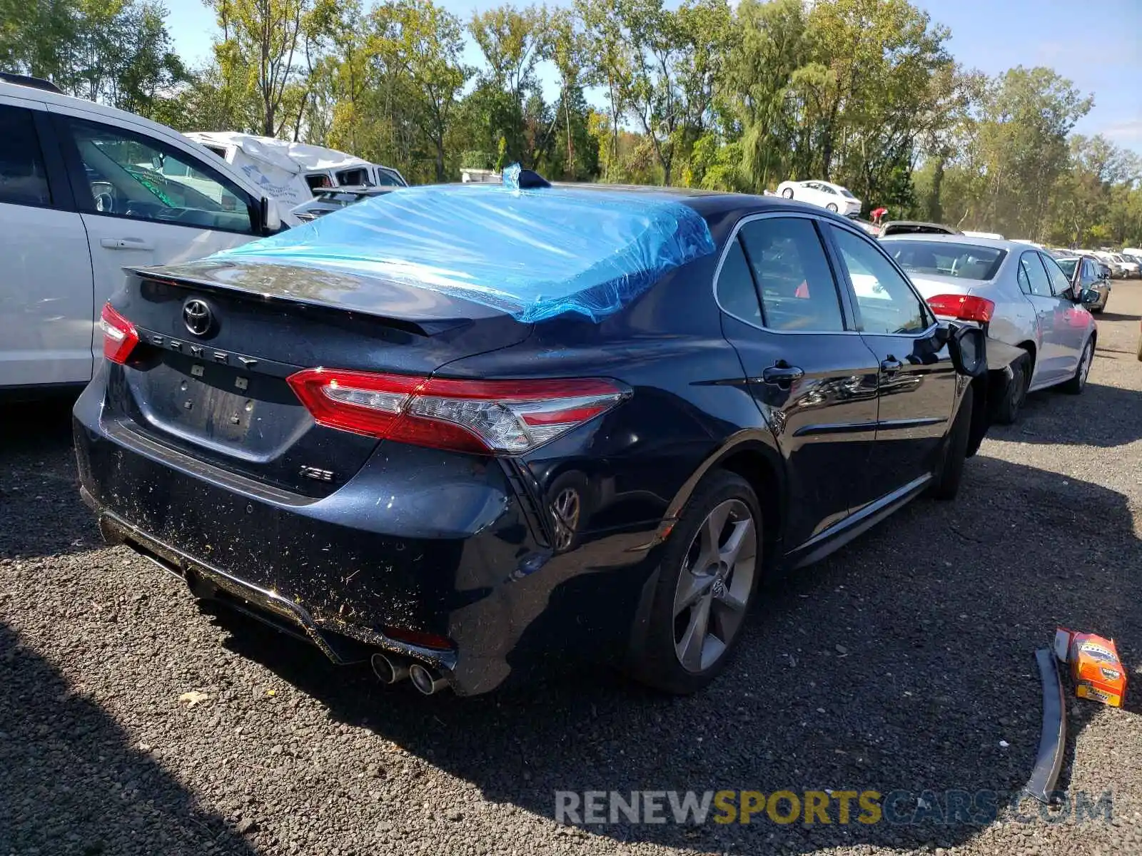 4 Photograph of a damaged car 4T1BZ1HK7KU509861 TOYOTA CAMRY 2019