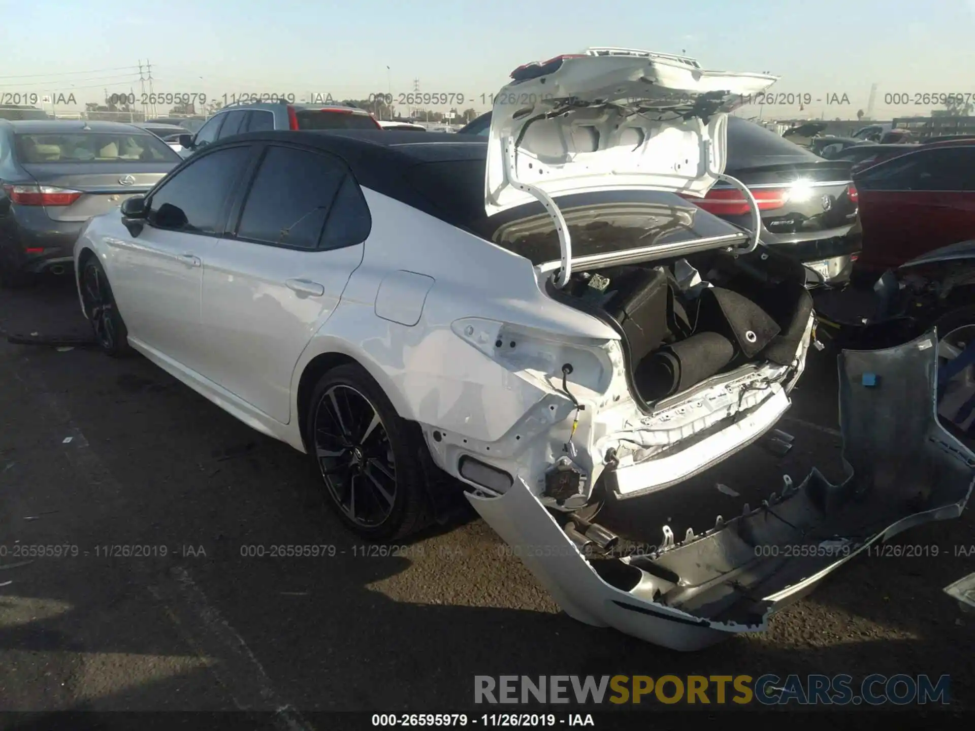 3 Photograph of a damaged car 4T1BZ1HK8KU024239 TOYOTA CAMRY 2019