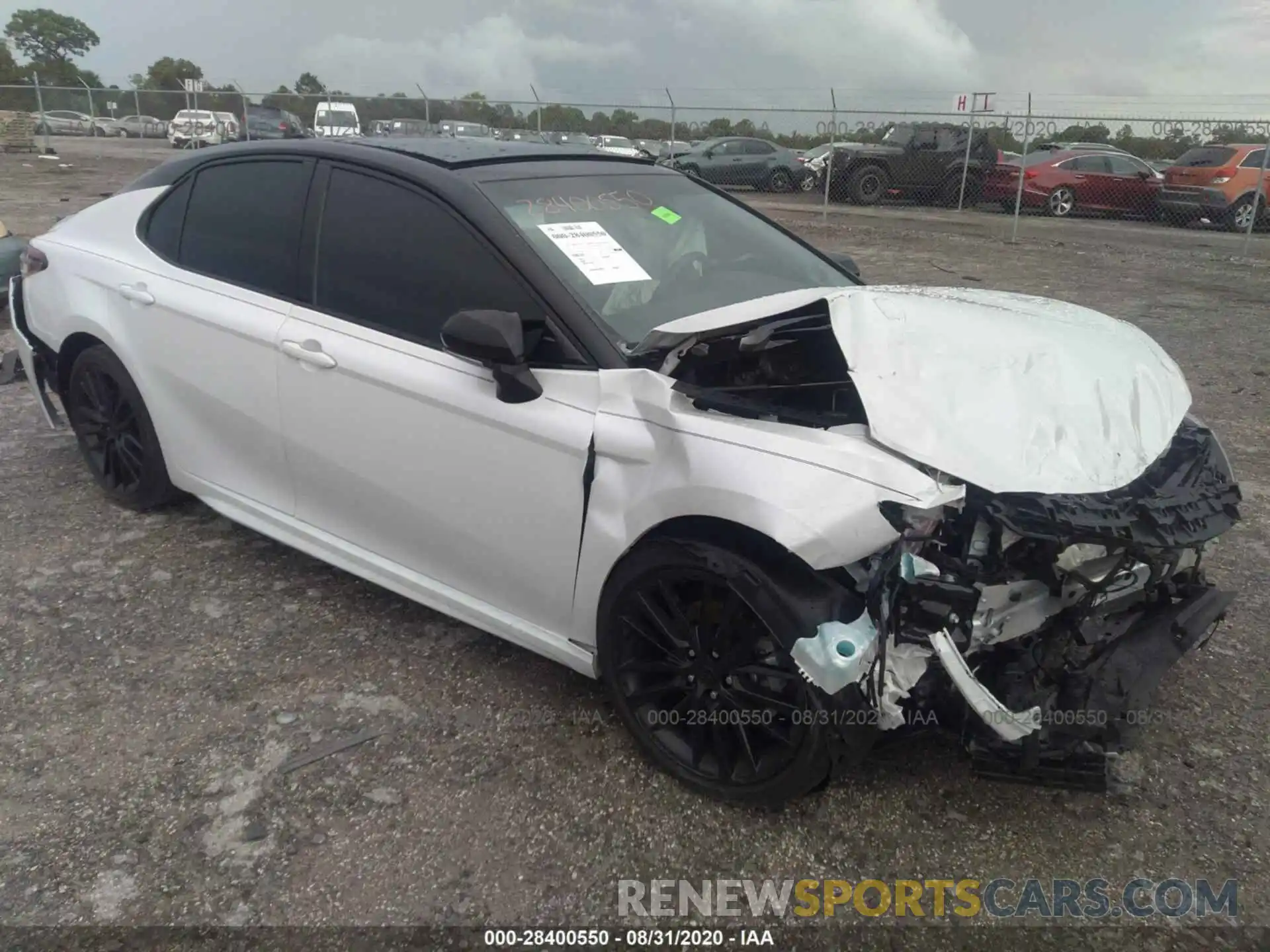 1 Photograph of a damaged car 4T1BZ1HK8KU025259 TOYOTA CAMRY 2019