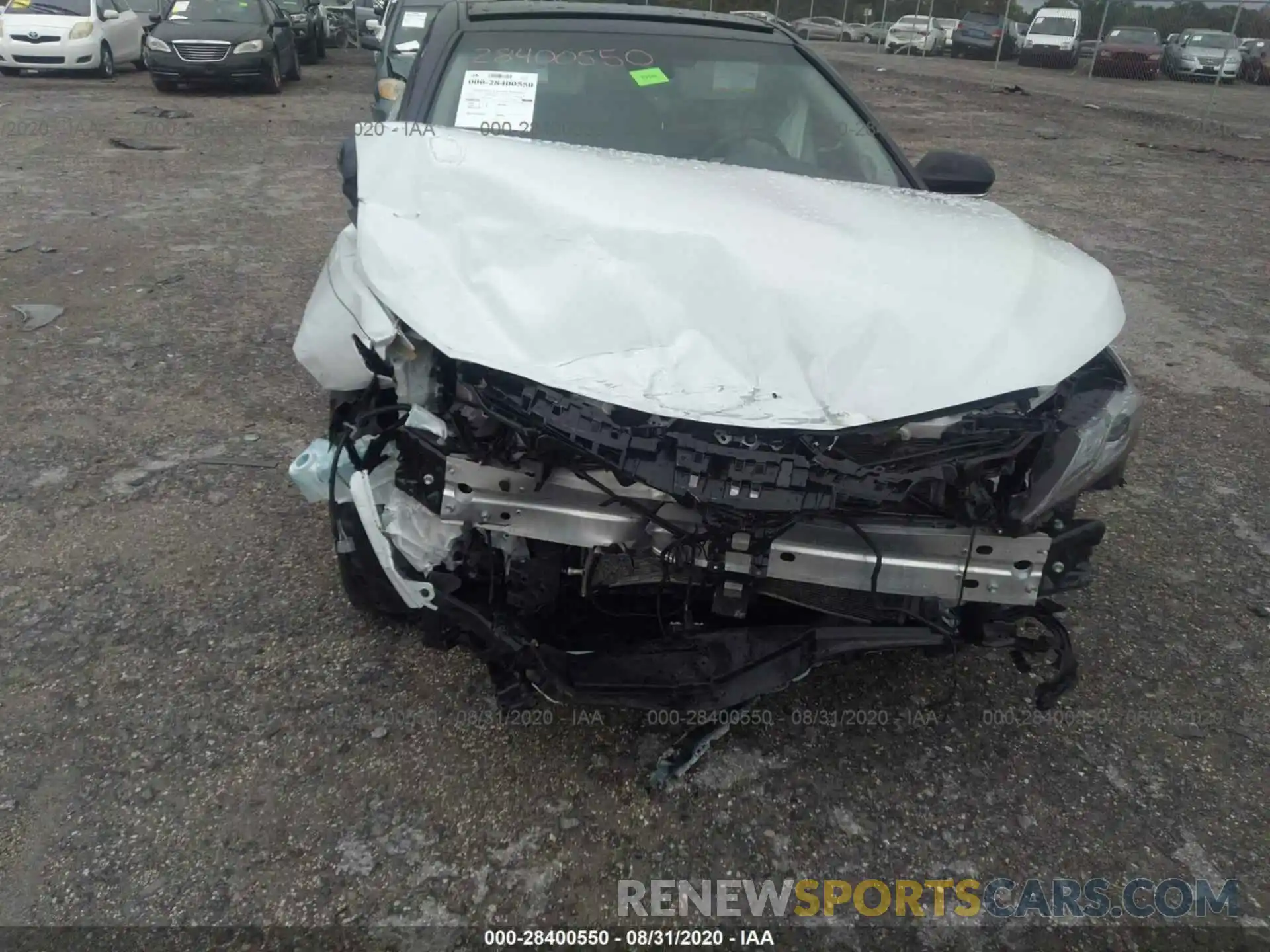 6 Photograph of a damaged car 4T1BZ1HK8KU025259 TOYOTA CAMRY 2019