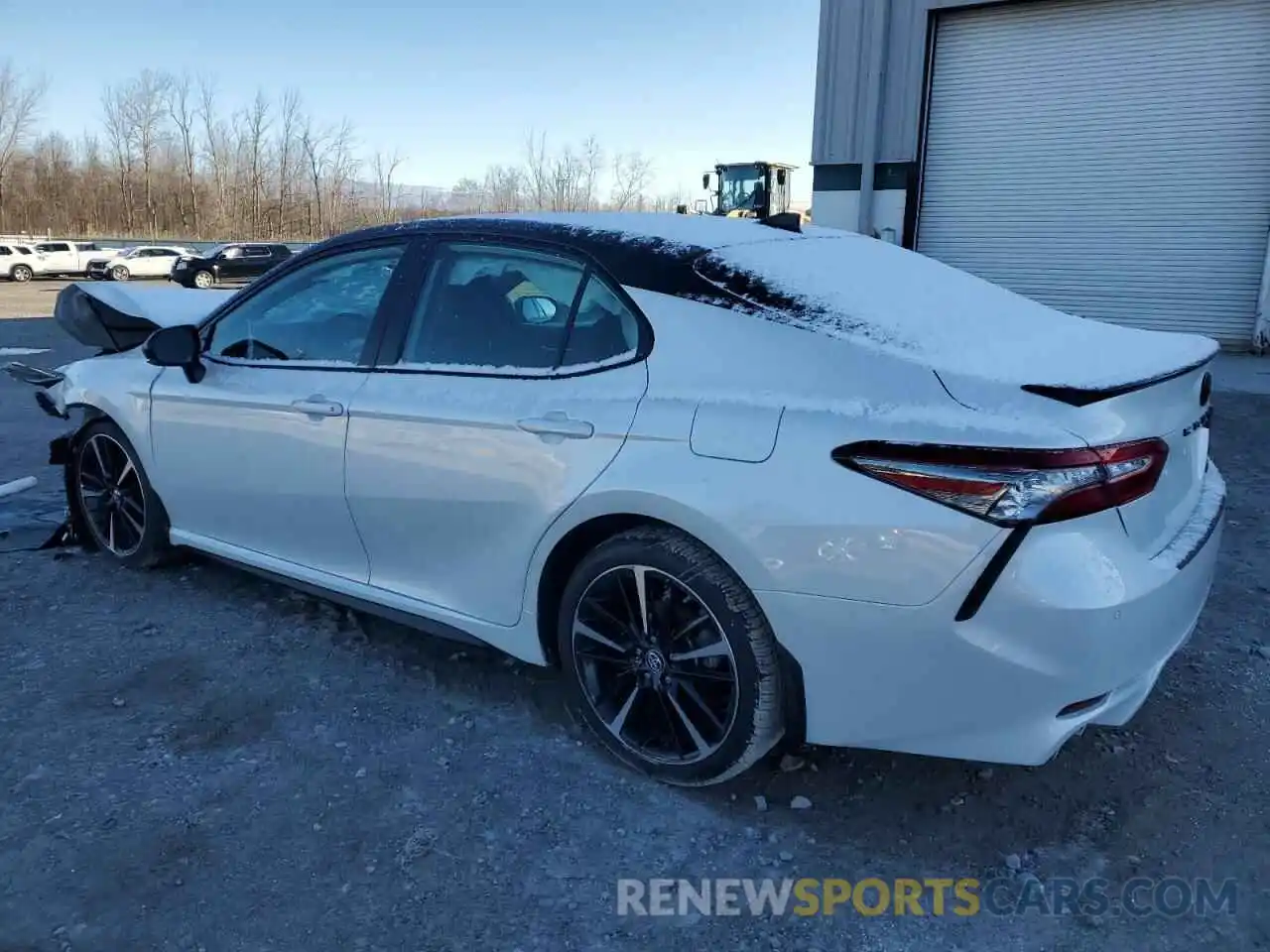 2 Photograph of a damaged car 4T1BZ1HK8KU025391 TOYOTA CAMRY 2019