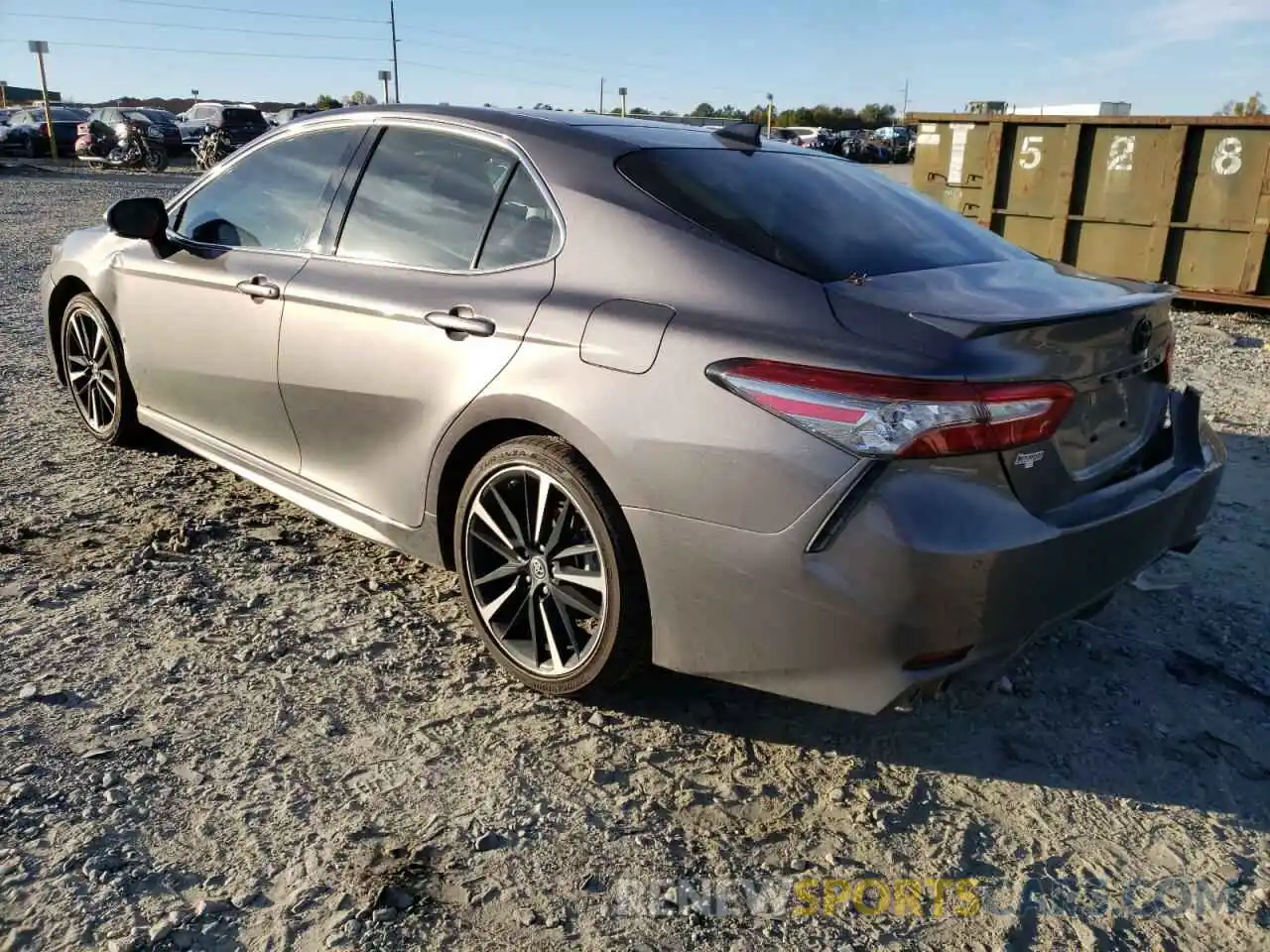 3 Фотография поврежденного автомобиля 4T1BZ1HK8KU026329 TOYOTA CAMRY 2019