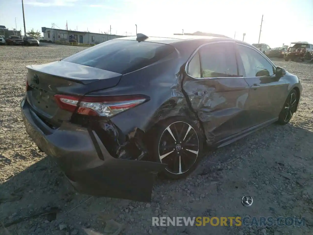 4 Photograph of a damaged car 4T1BZ1HK8KU026329 TOYOTA CAMRY 2019