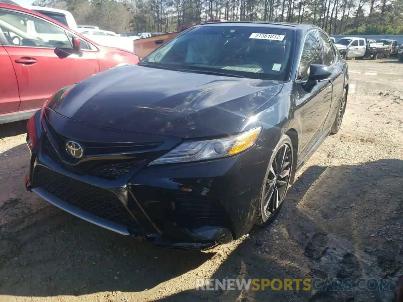 2 Photograph of a damaged car 4T1BZ1HK8KU028856 TOYOTA CAMRY 2019