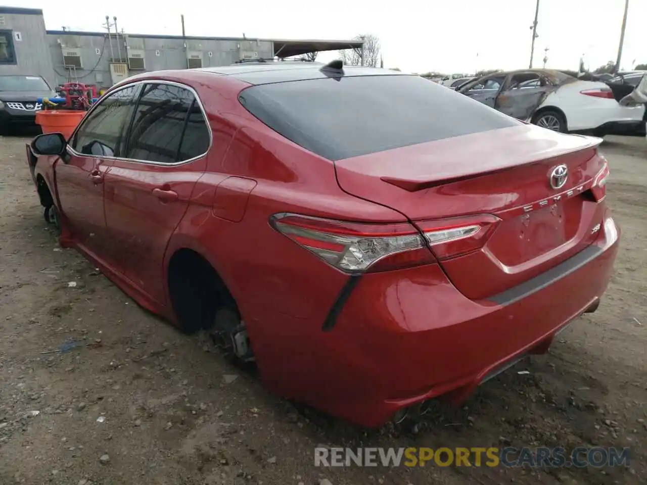 3 Photograph of a damaged car 4T1BZ1HK8KU029179 TOYOTA CAMRY 2019