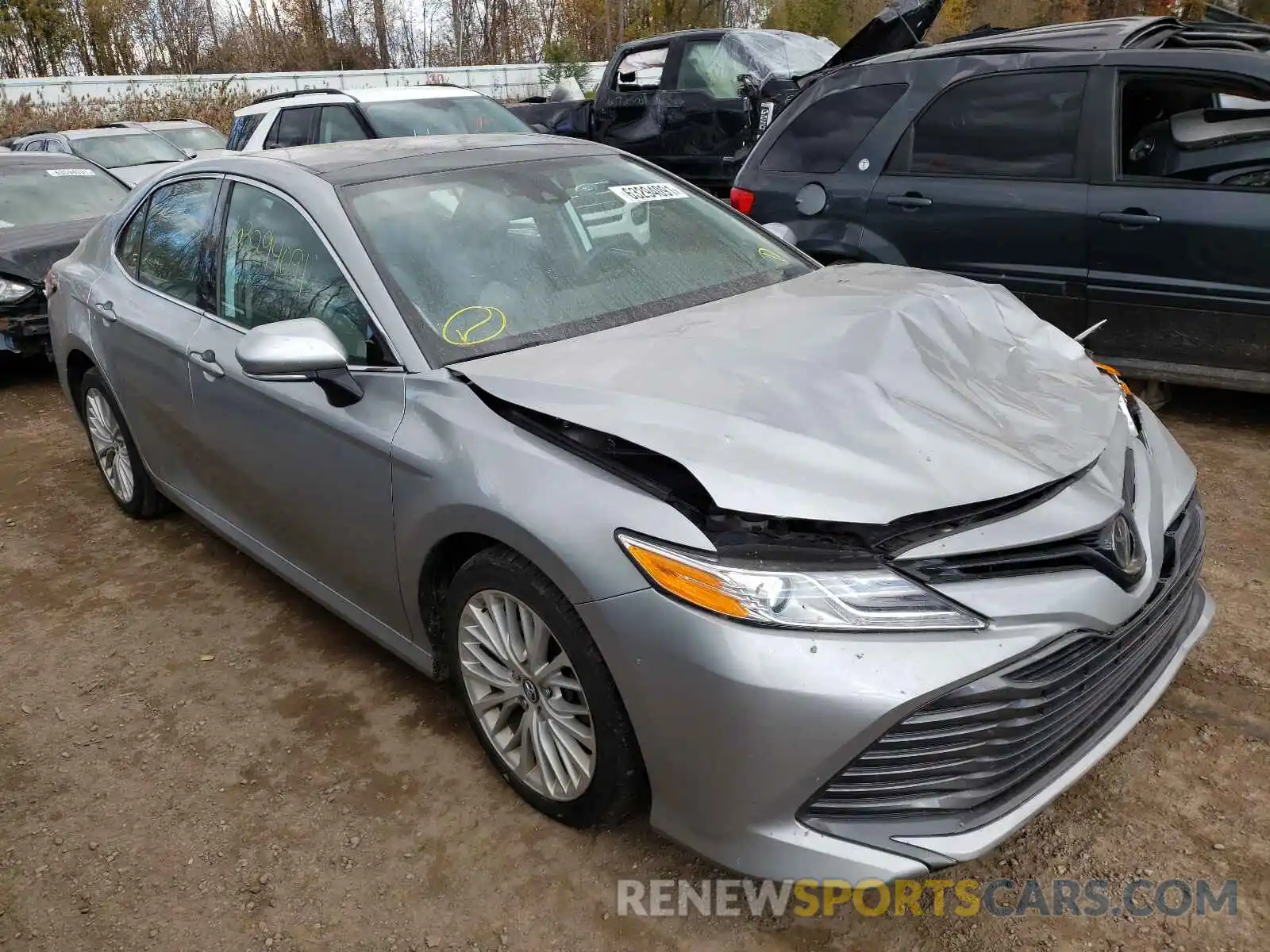 1 Photograph of a damaged car 4T1BZ1HK8KU029439 TOYOTA CAMRY 2019