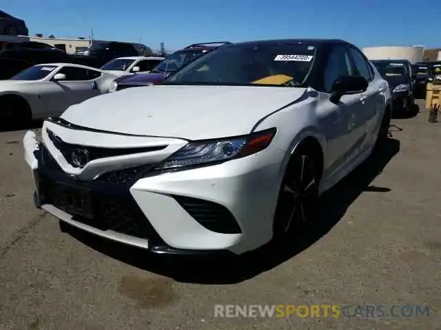 2 Photograph of a damaged car 4T1BZ1HK8KU030168 TOYOTA CAMRY 2019