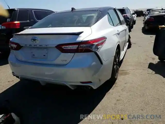 4 Photograph of a damaged car 4T1BZ1HK8KU030168 TOYOTA CAMRY 2019