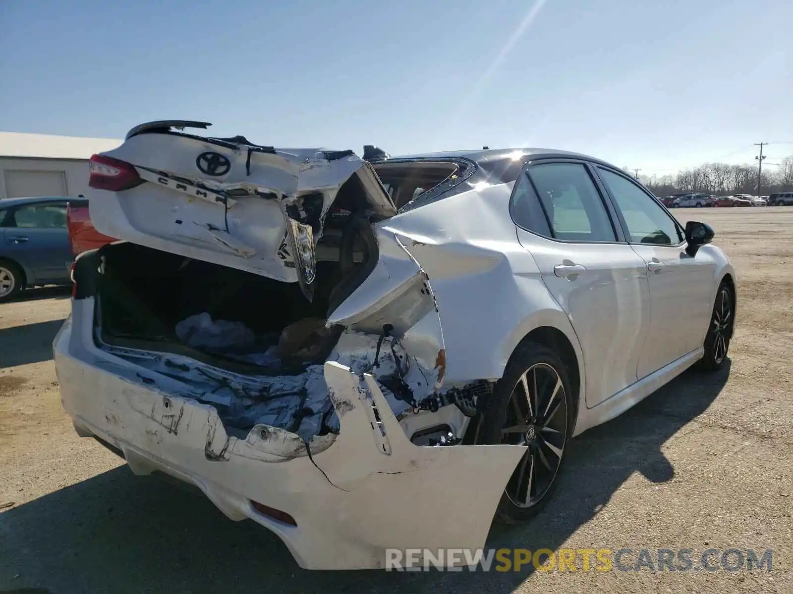 4 Photograph of a damaged car 4T1BZ1HK8KU030817 TOYOTA CAMRY 2019