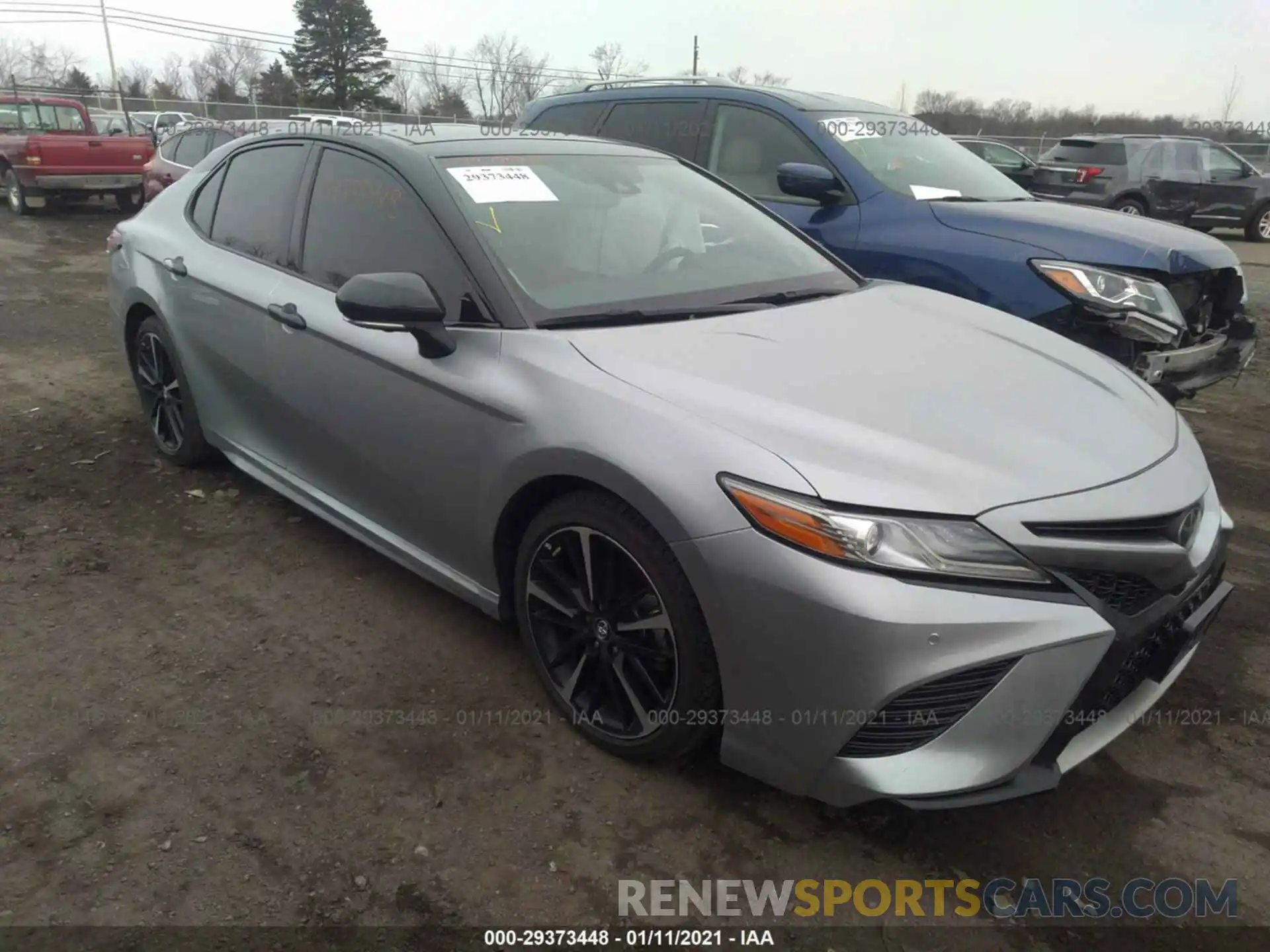 1 Photograph of a damaged car 4T1BZ1HK8KU031563 TOYOTA CAMRY 2019