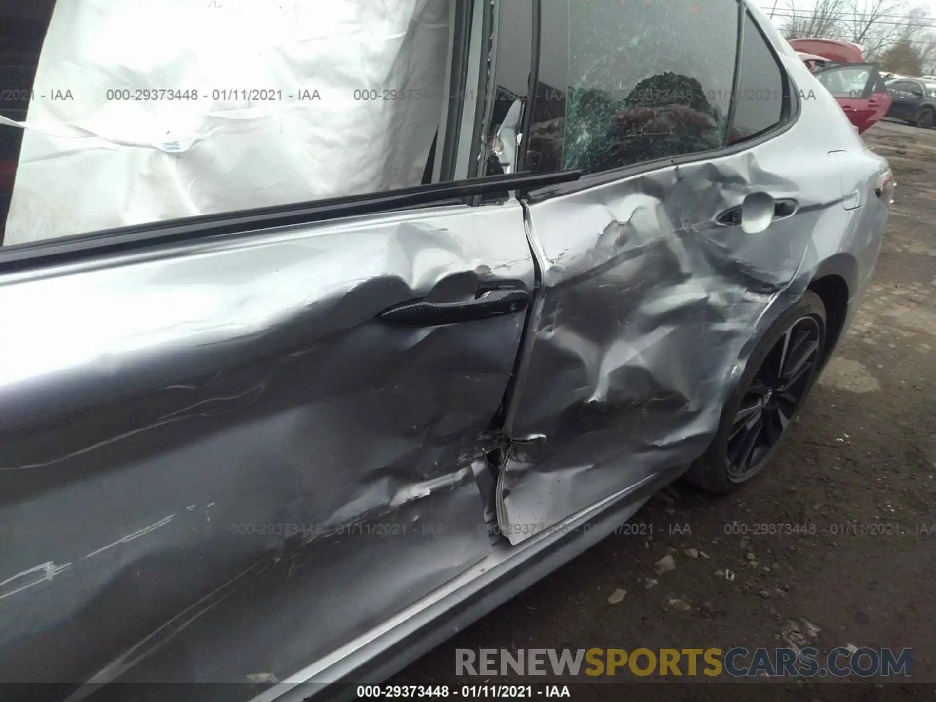 6 Photograph of a damaged car 4T1BZ1HK8KU031563 TOYOTA CAMRY 2019