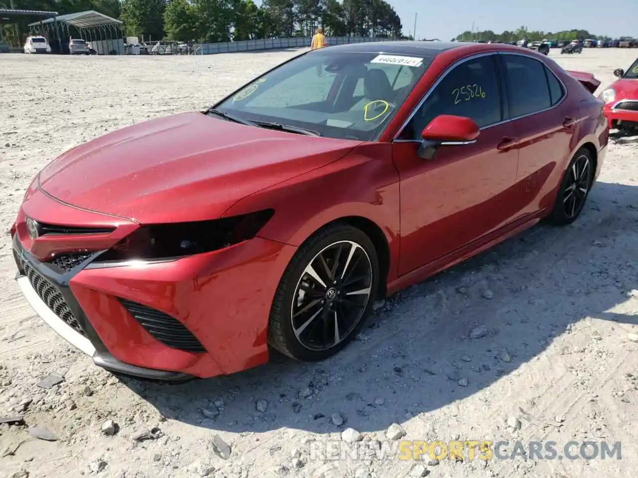 2 Photograph of a damaged car 4T1BZ1HK8KU032017 TOYOTA CAMRY 2019