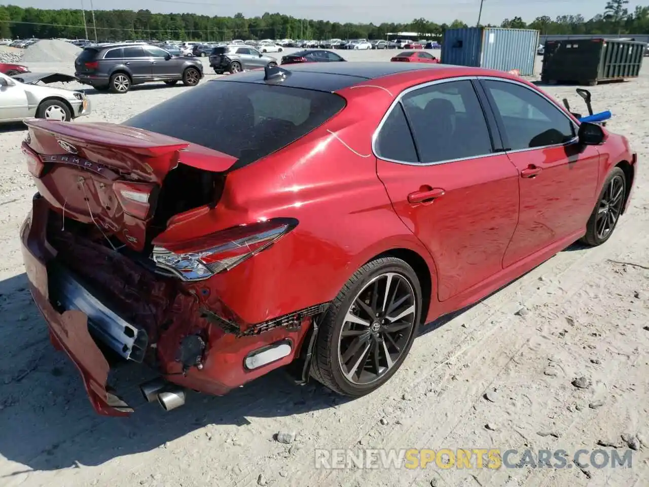 4 Photograph of a damaged car 4T1BZ1HK8KU032017 TOYOTA CAMRY 2019