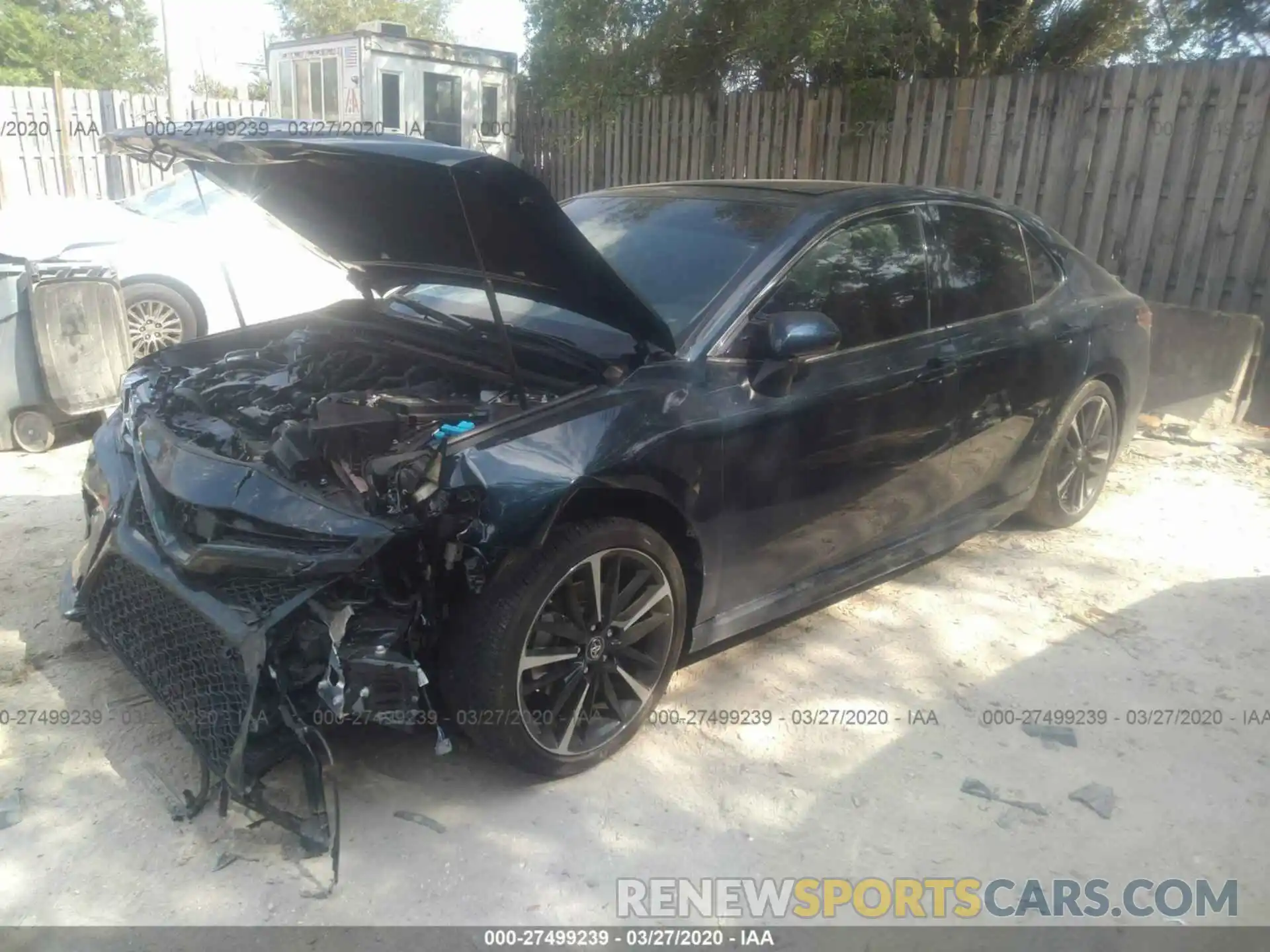 2 Photograph of a damaged car 4T1BZ1HK8KU507567 TOYOTA CAMRY 2019