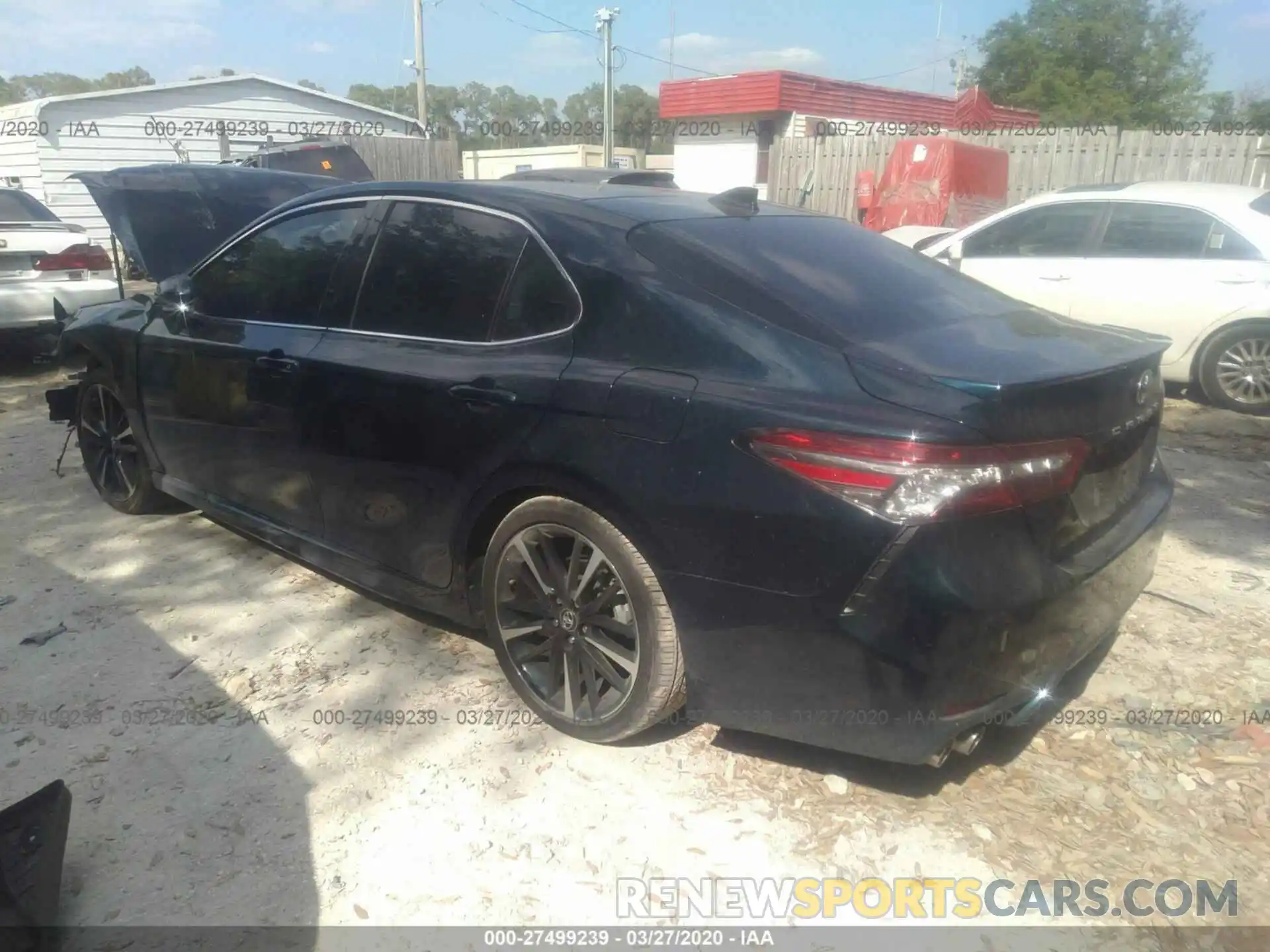 3 Photograph of a damaged car 4T1BZ1HK8KU507567 TOYOTA CAMRY 2019