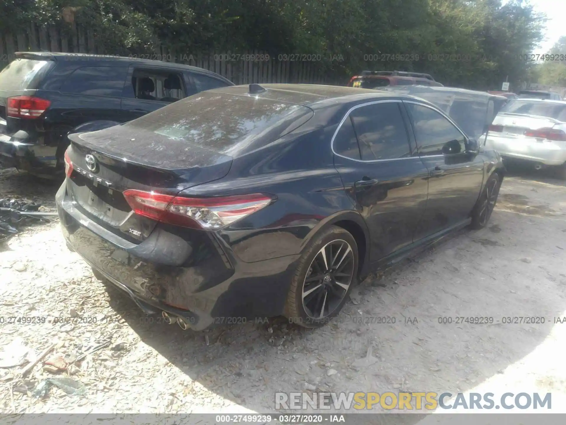 4 Photograph of a damaged car 4T1BZ1HK8KU507567 TOYOTA CAMRY 2019