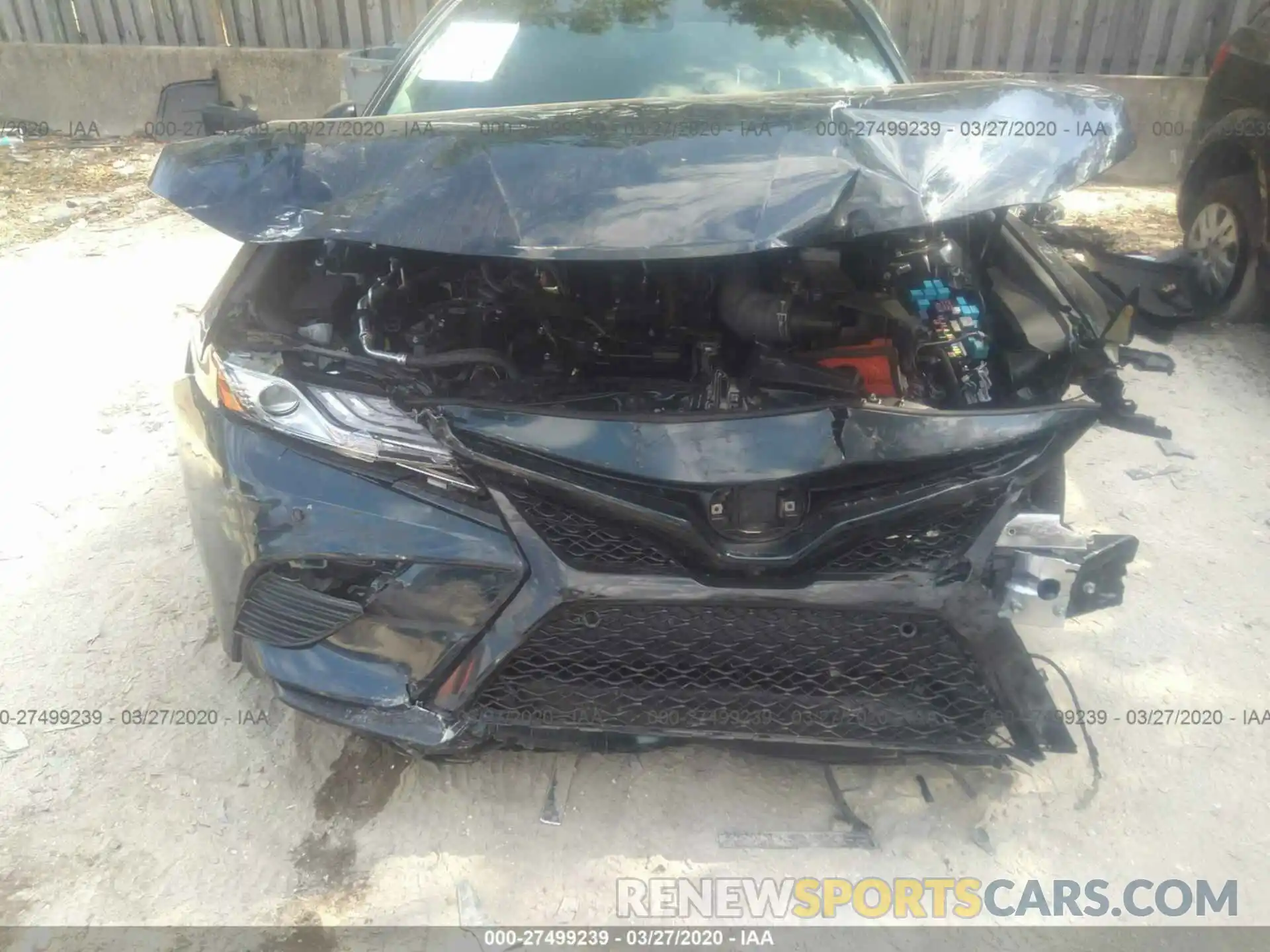 6 Photograph of a damaged car 4T1BZ1HK8KU507567 TOYOTA CAMRY 2019