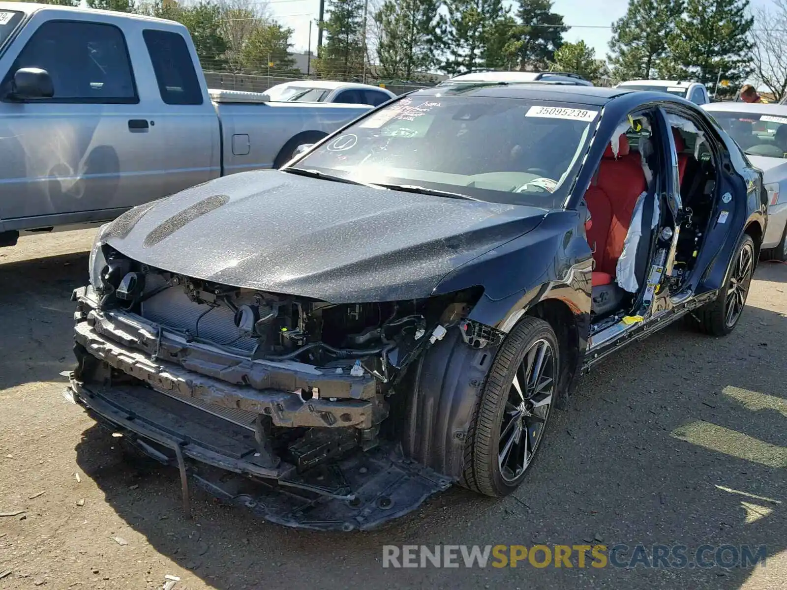 2 Photograph of a damaged car 4T1BZ1HK9KU022886 TOYOTA CAMRY 2019