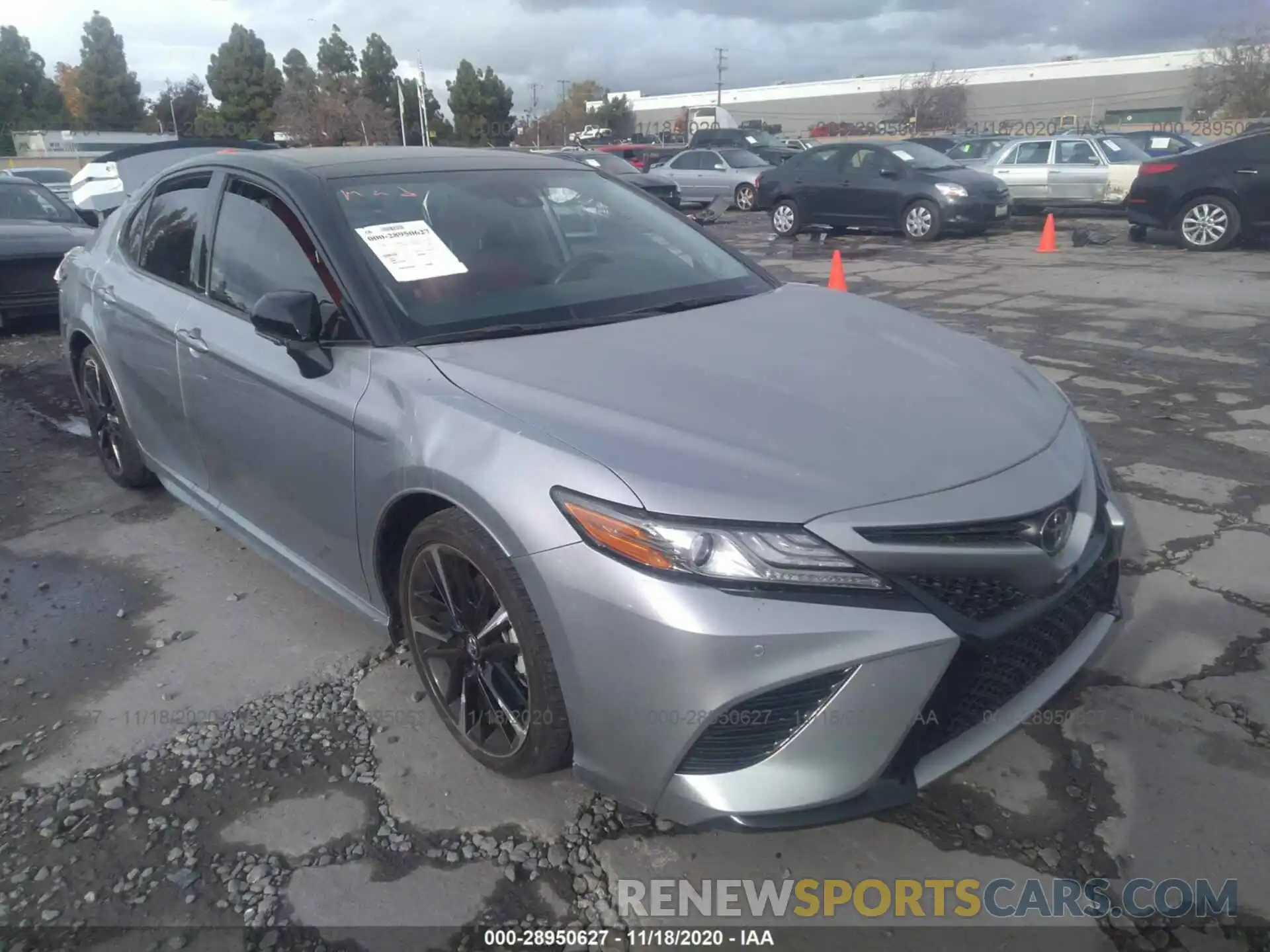 1 Photograph of a damaged car 4T1BZ1HK9KU023729 TOYOTA CAMRY 2019