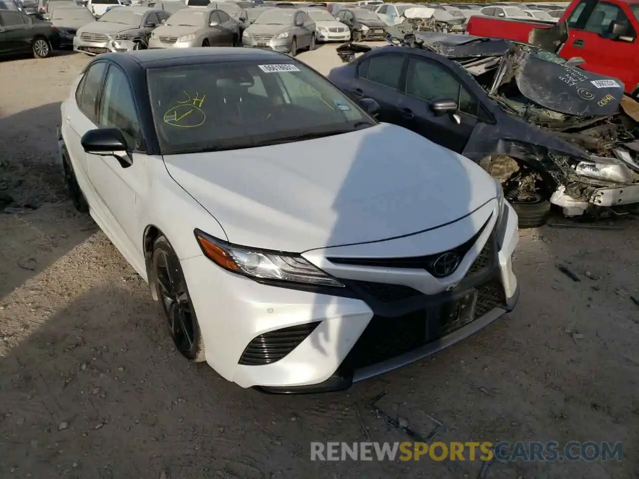 1 Photograph of a damaged car 4T1BZ1HK9KU024251 TOYOTA CAMRY 2019