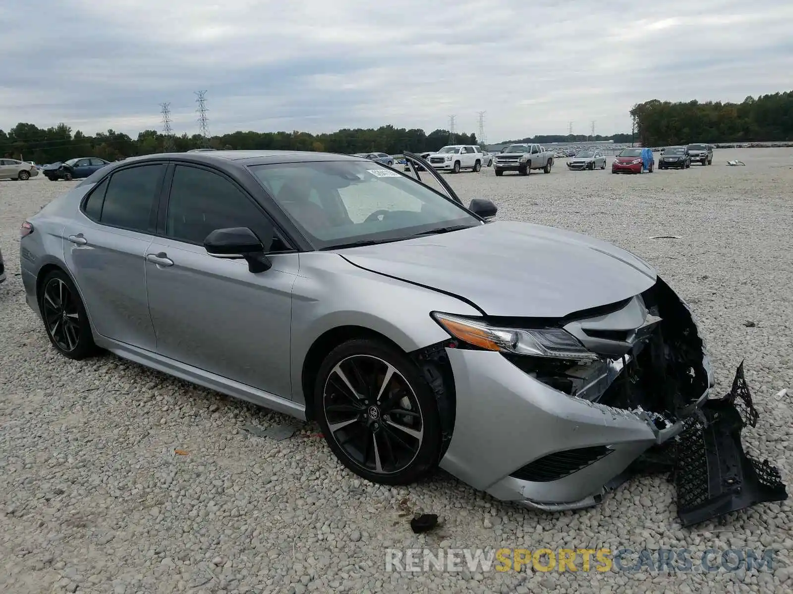 1 Photograph of a damaged car 4T1BZ1HK9KU024332 TOYOTA CAMRY 2019