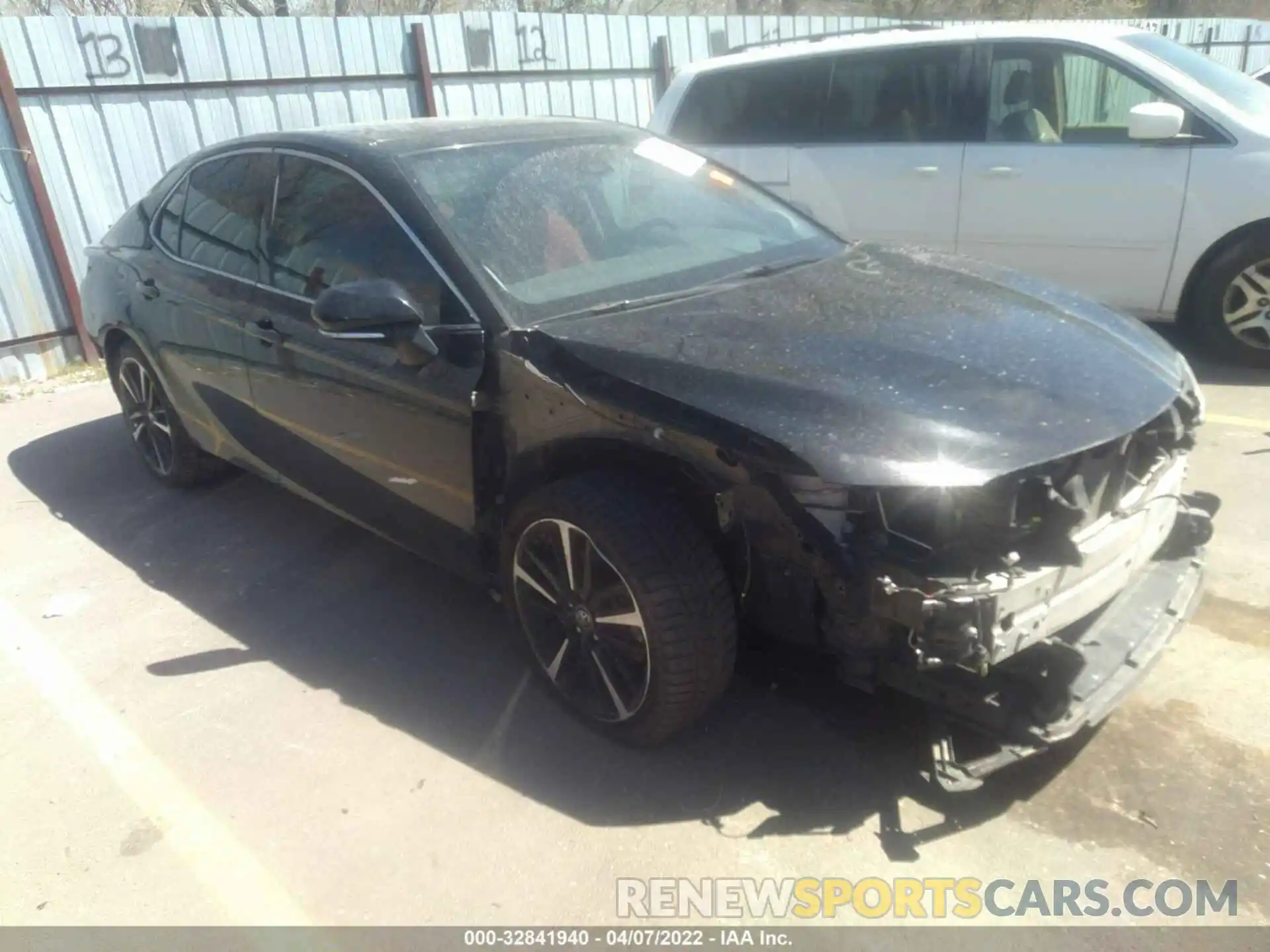 1 Photograph of a damaged car 4T1BZ1HK9KU026310 TOYOTA CAMRY 2019