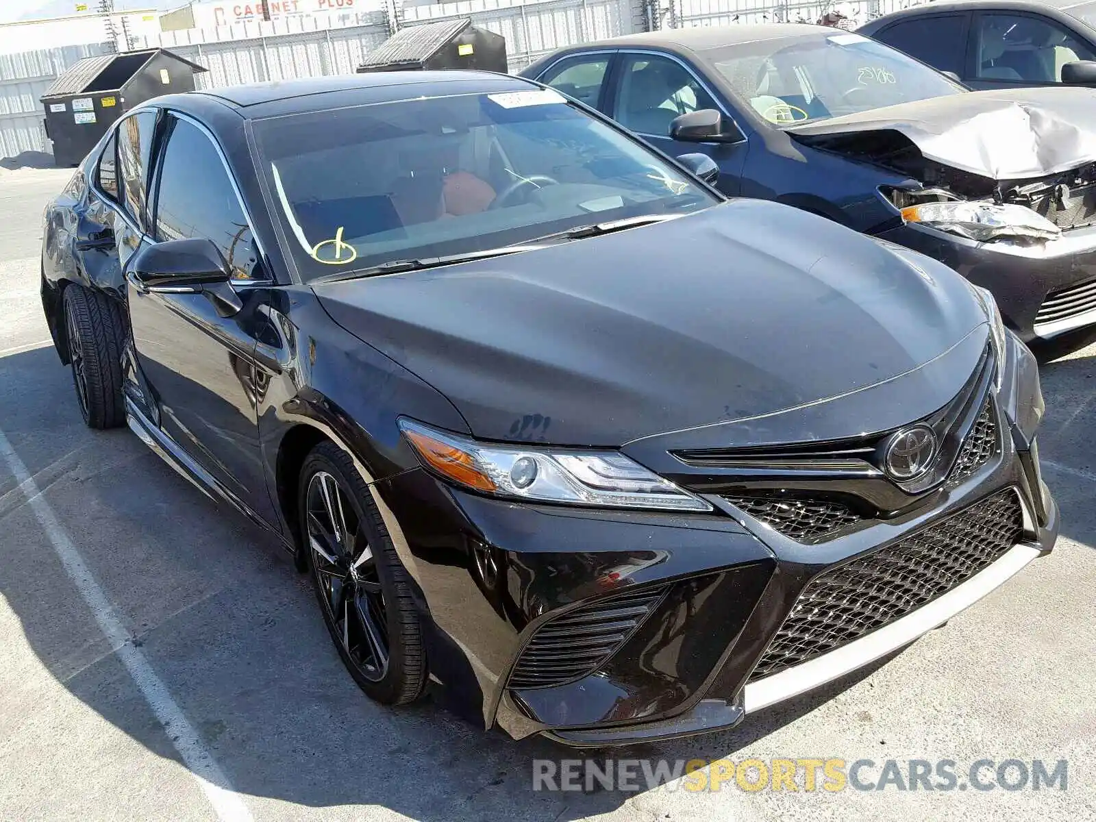 1 Photograph of a damaged car 4T1BZ1HK9KU027134 TOYOTA CAMRY 2019