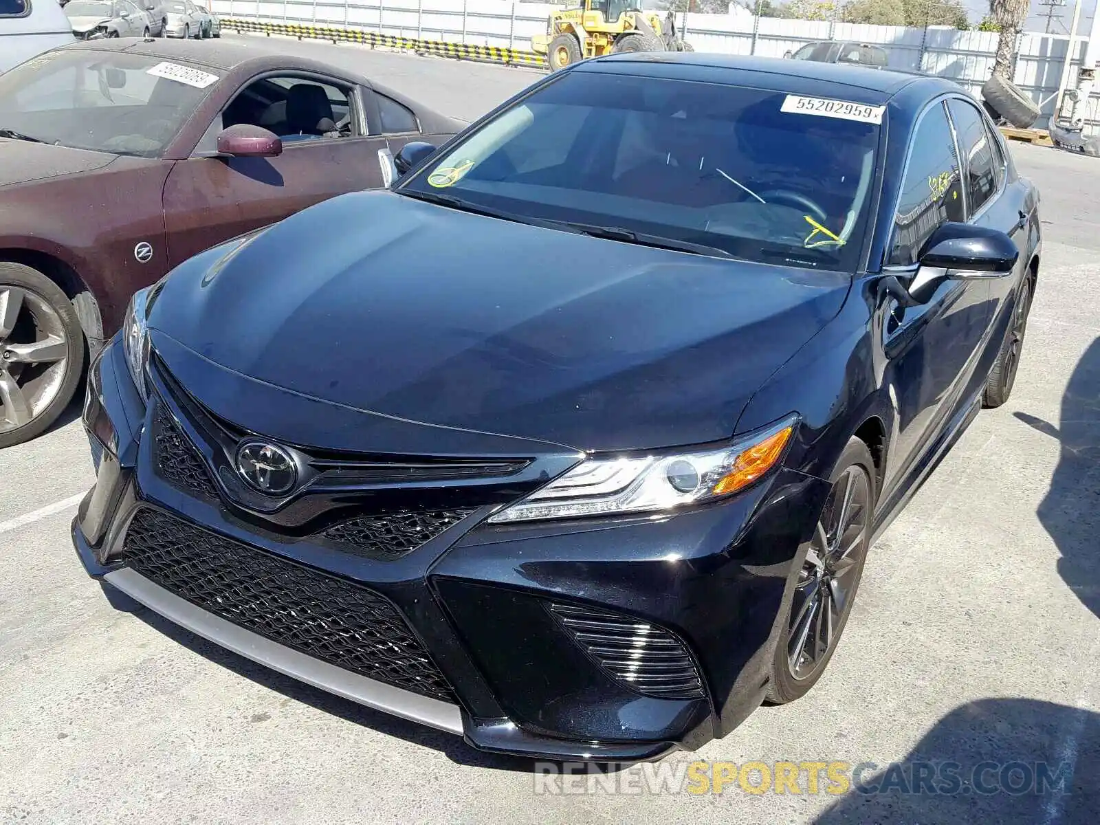 2 Photograph of a damaged car 4T1BZ1HK9KU027134 TOYOTA CAMRY 2019