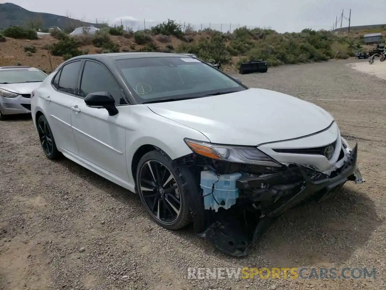 1 Photograph of a damaged car 4T1BZ1HK9KU029871 TOYOTA CAMRY 2019