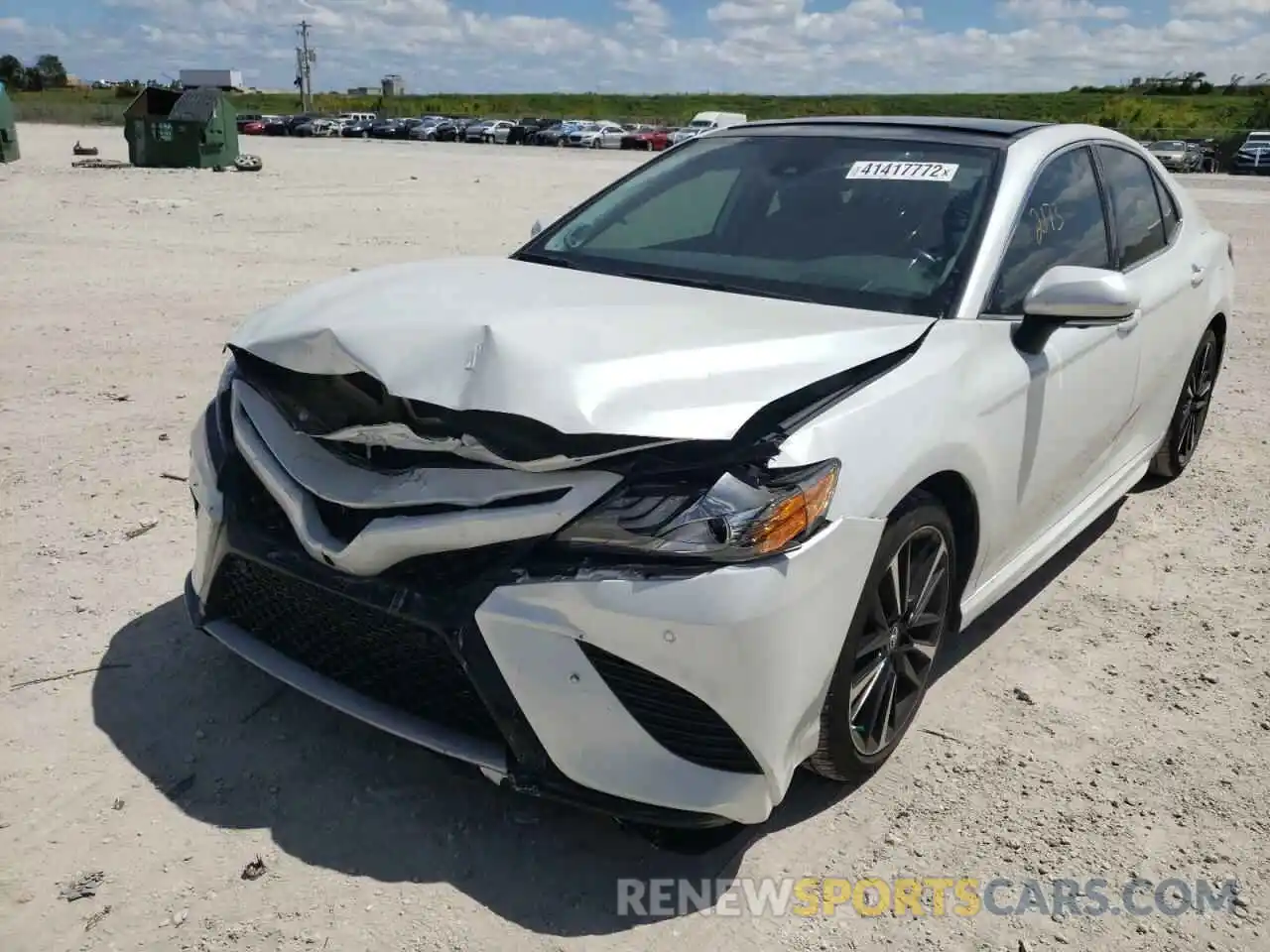 2 Photograph of a damaged car 4T1BZ1HK9KU507271 TOYOTA CAMRY 2019