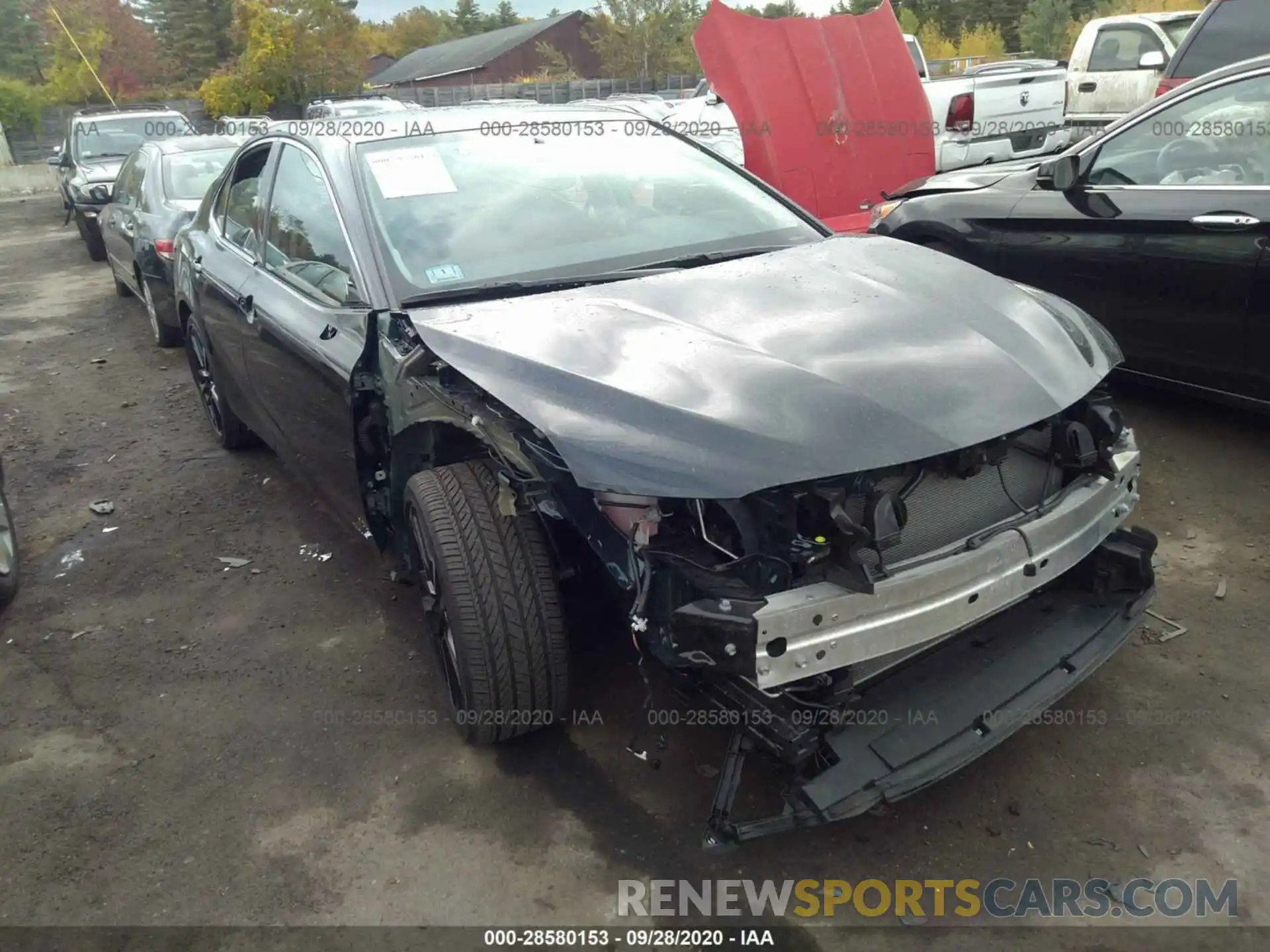 1 Photograph of a damaged car 4T1BZ1HK9KU507724 TOYOTA CAMRY 2019