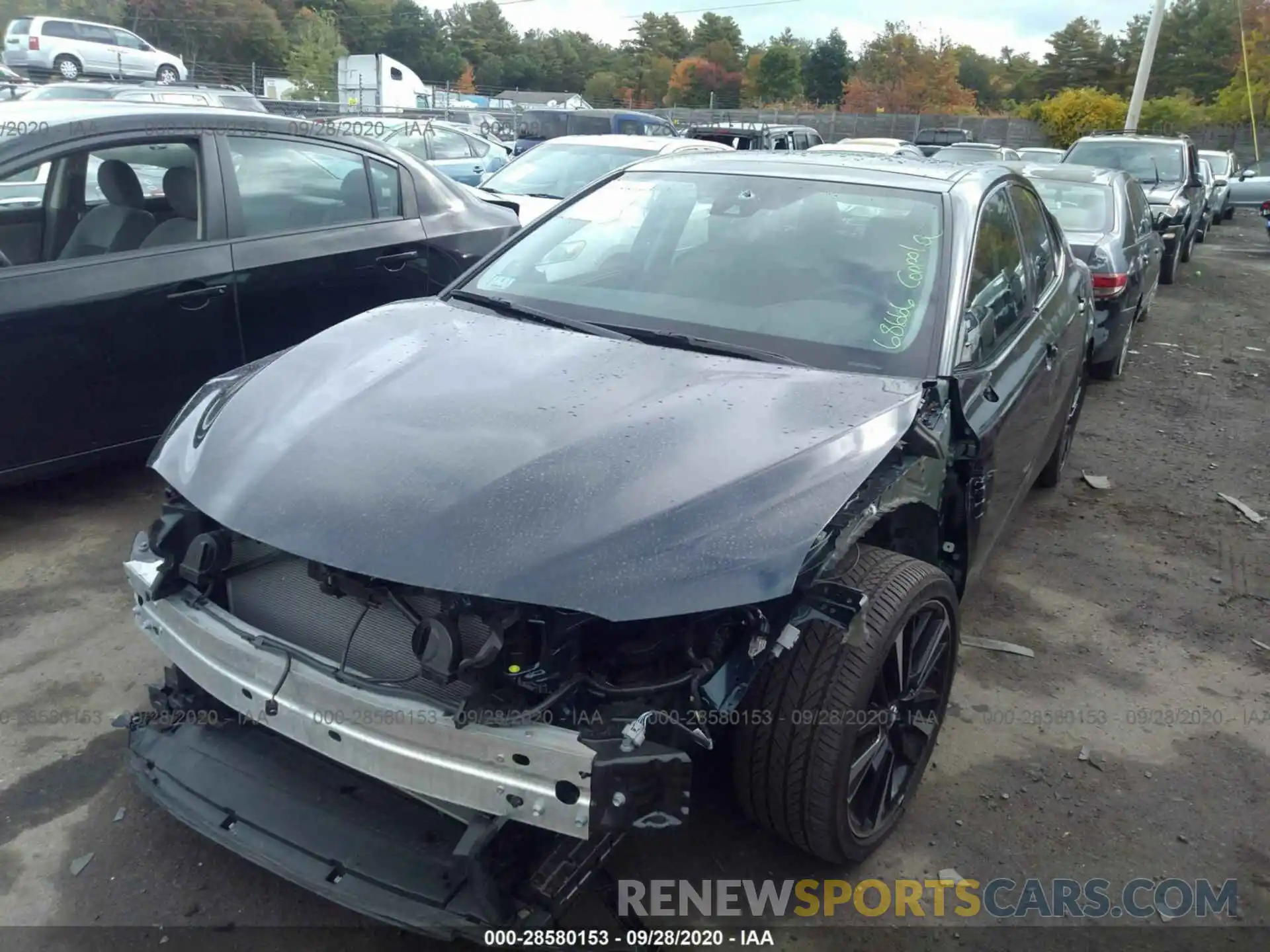 2 Photograph of a damaged car 4T1BZ1HK9KU507724 TOYOTA CAMRY 2019