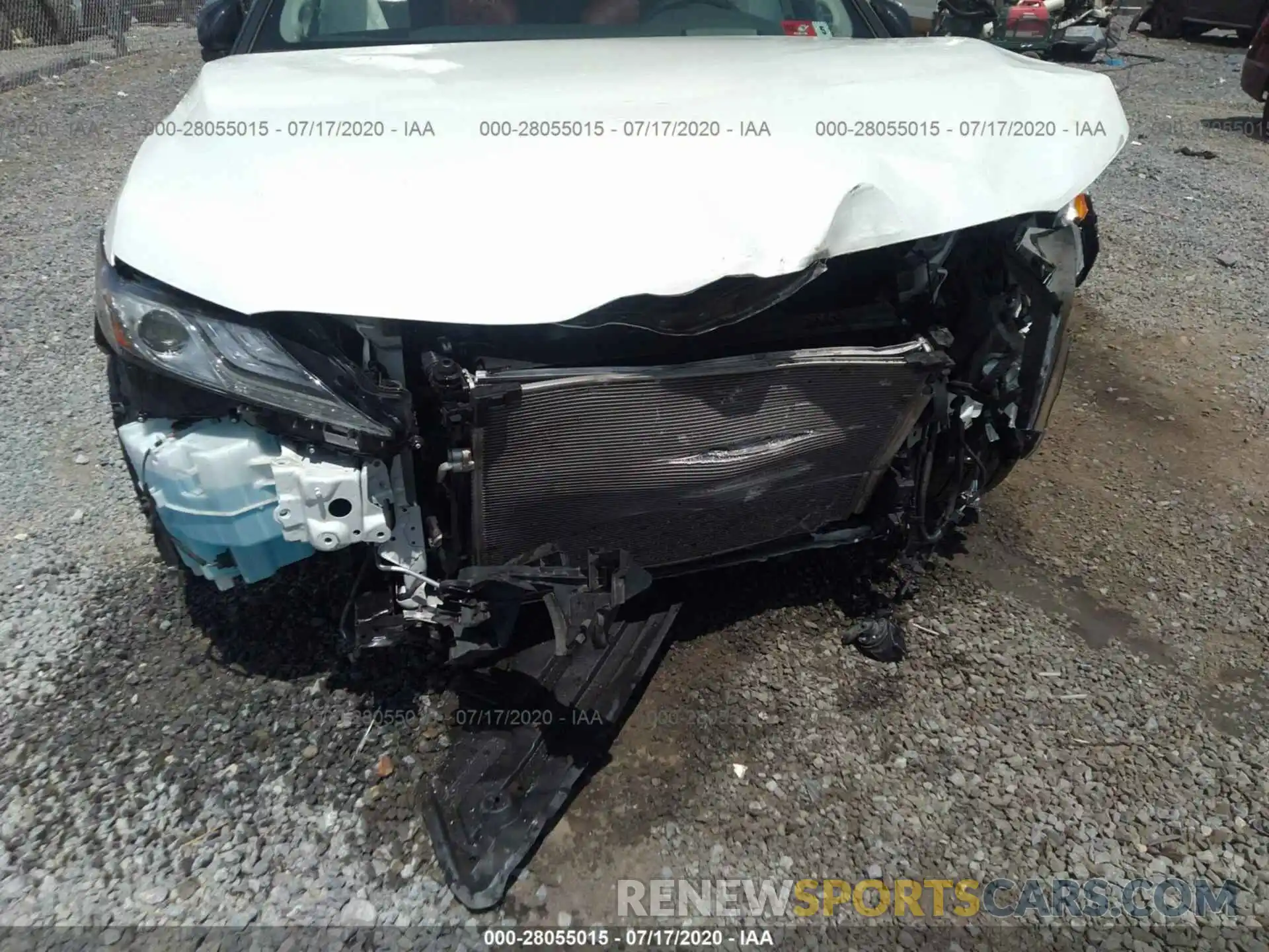 6 Photograph of a damaged car 4T1BZ1HKXKU022895 TOYOTA CAMRY 2019