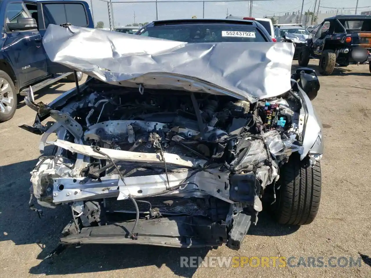 9 Photograph of a damaged car 4T1BZ1HKXKU023206 TOYOTA CAMRY 2019