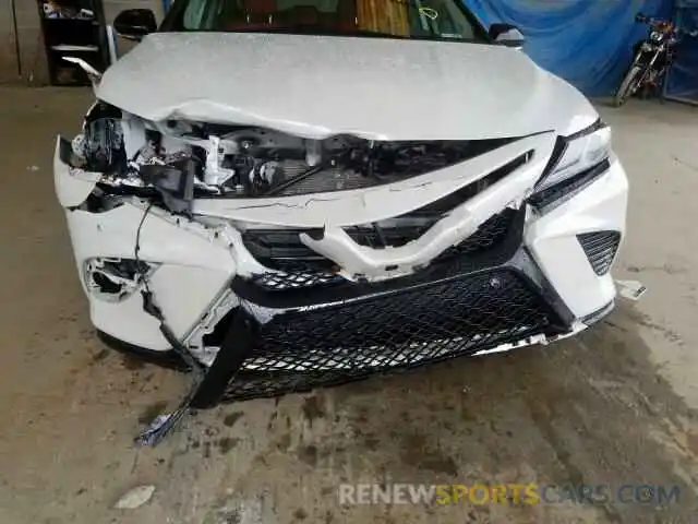 9 Photograph of a damaged car 4T1BZ1HKXKU023271 TOYOTA CAMRY 2019