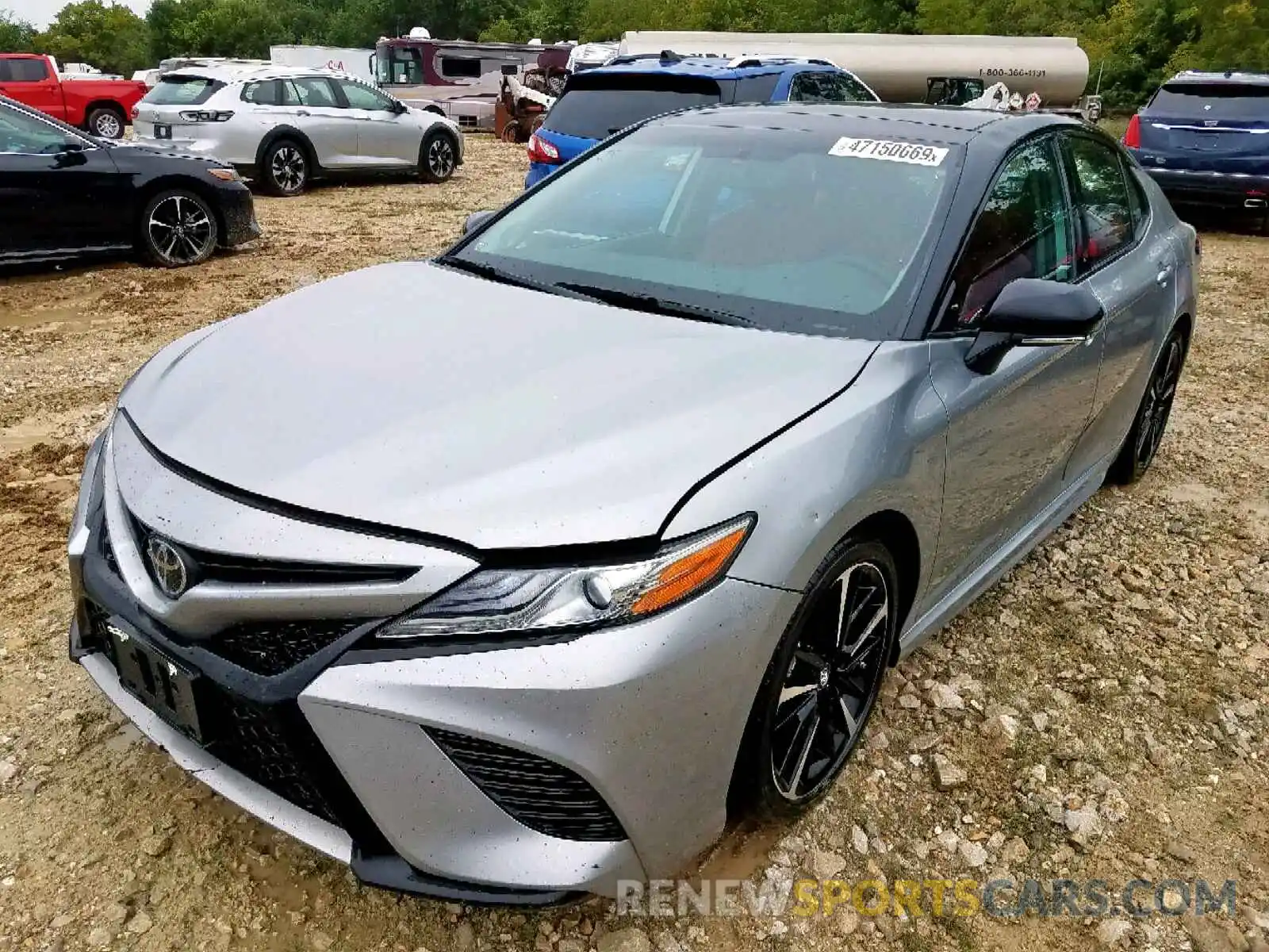 2 Photograph of a damaged car 4T1BZ1HKXKU024792 TOYOTA CAMRY 2019