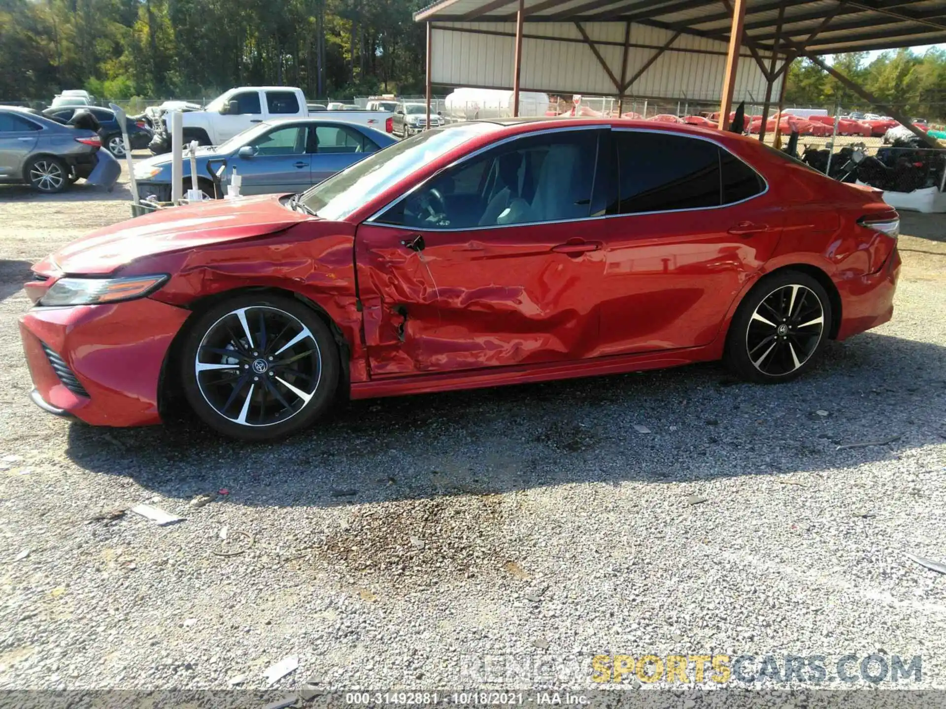 6 Photograph of a damaged car 4T1BZ1HKXKU026932 TOYOTA CAMRY 2019