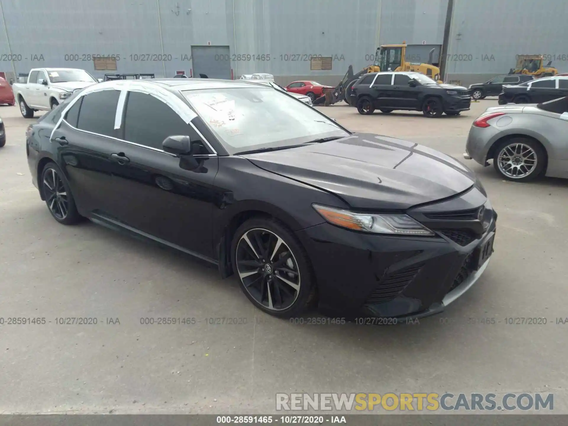 1 Фотография поврежденного автомобиля 4T1BZ1HKXKU027305 TOYOTA CAMRY 2019