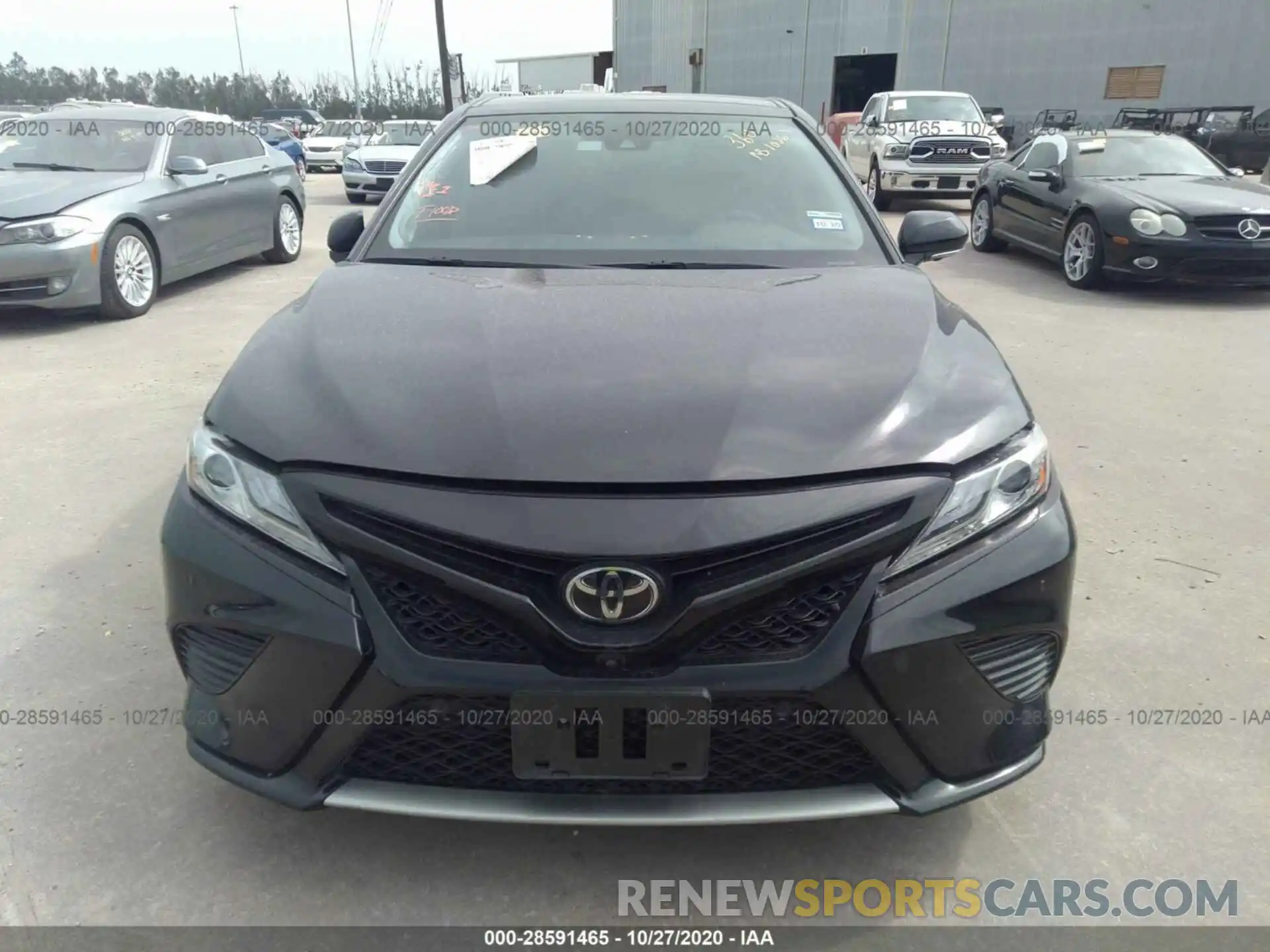 6 Photograph of a damaged car 4T1BZ1HKXKU027305 TOYOTA CAMRY 2019