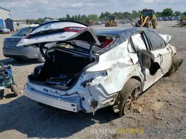 4 Photograph of a damaged car 4T1BZ1HKXKU030642 TOYOTA CAMRY 2019