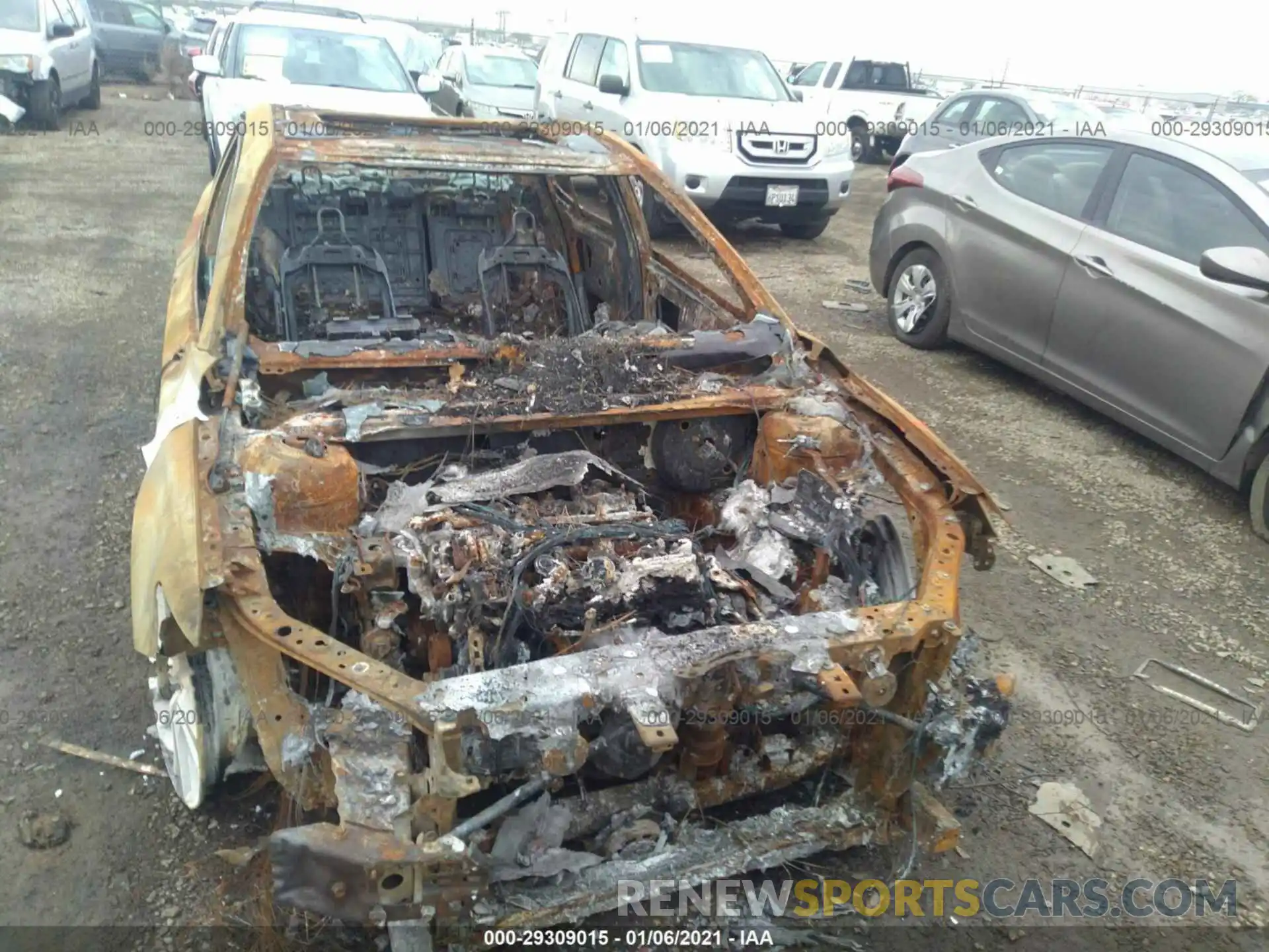 6 Photograph of a damaged car 4T1BZ1HKXKU031614 TOYOTA CAMRY 2019