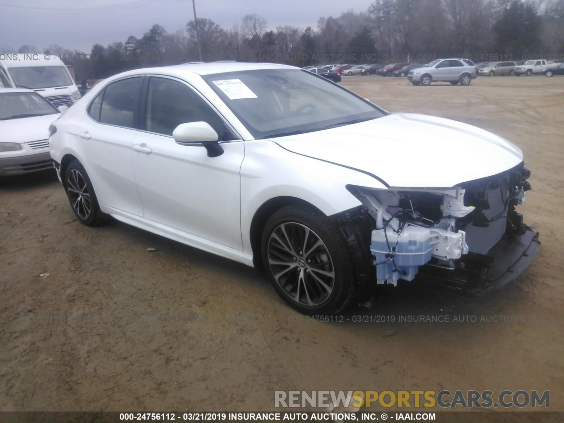 1 Photograph of a damaged car JTNB11HK0K3082469 TOYOTA CAMRY 2019