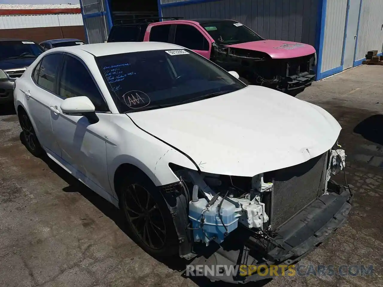 1 Photograph of a damaged car JTNB11HK1K3082500 TOYOTA CAMRY 2019