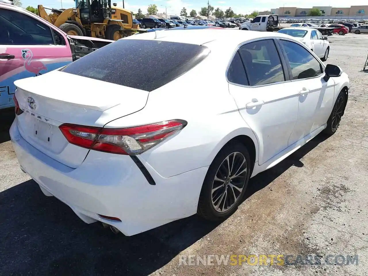 4 Photograph of a damaged car JTNB11HK1K3082500 TOYOTA CAMRY 2019