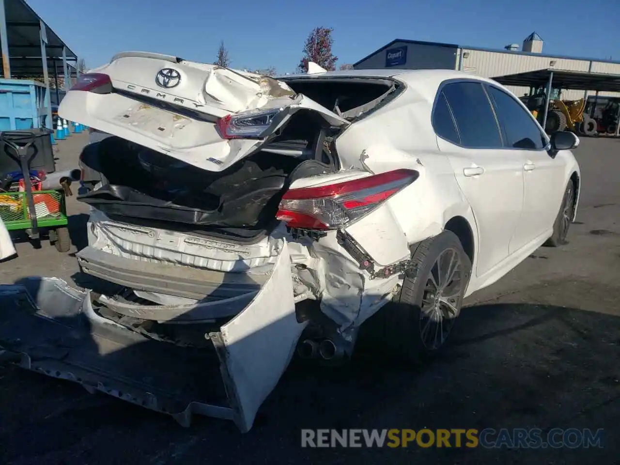 4 Photograph of a damaged car JTNB11HK3K3076861 TOYOTA CAMRY 2019